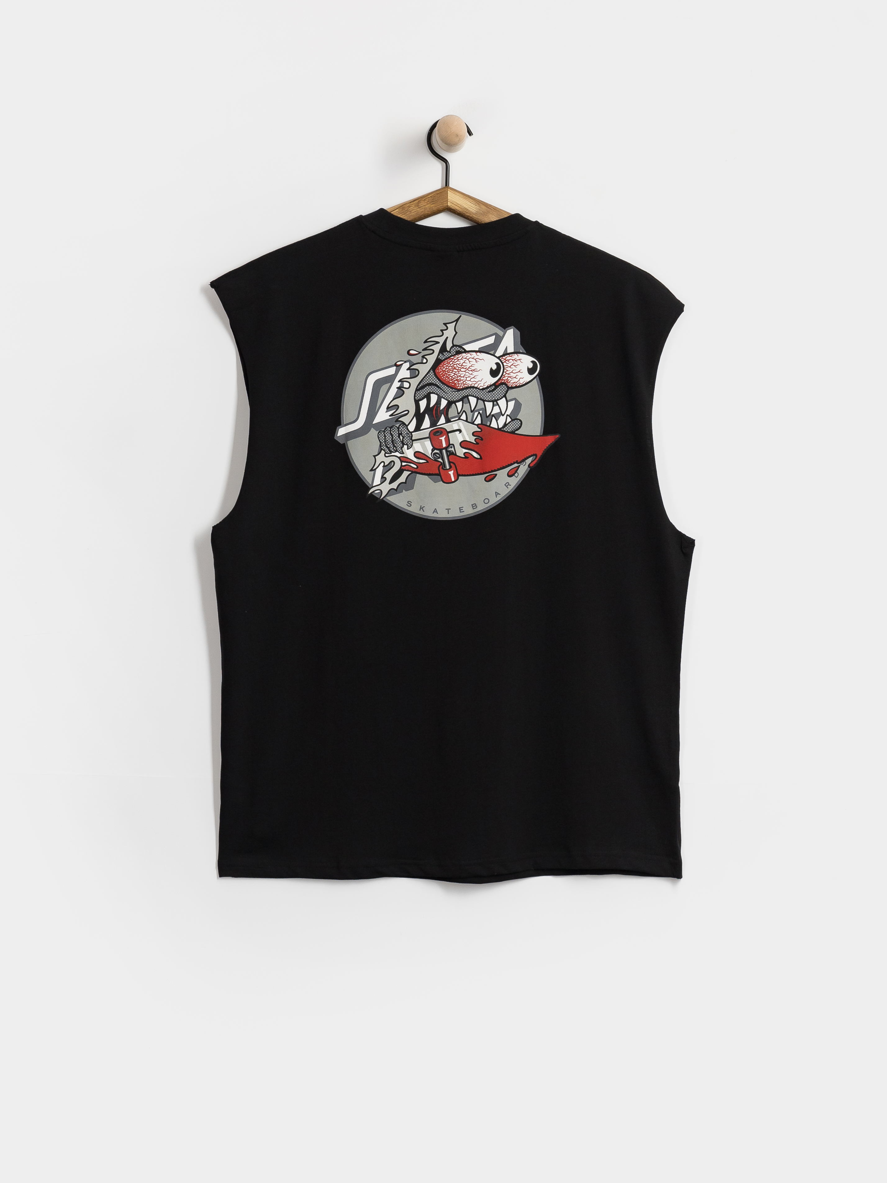 Santa Cruz Meek Slashed Dot Vest Póló (black)