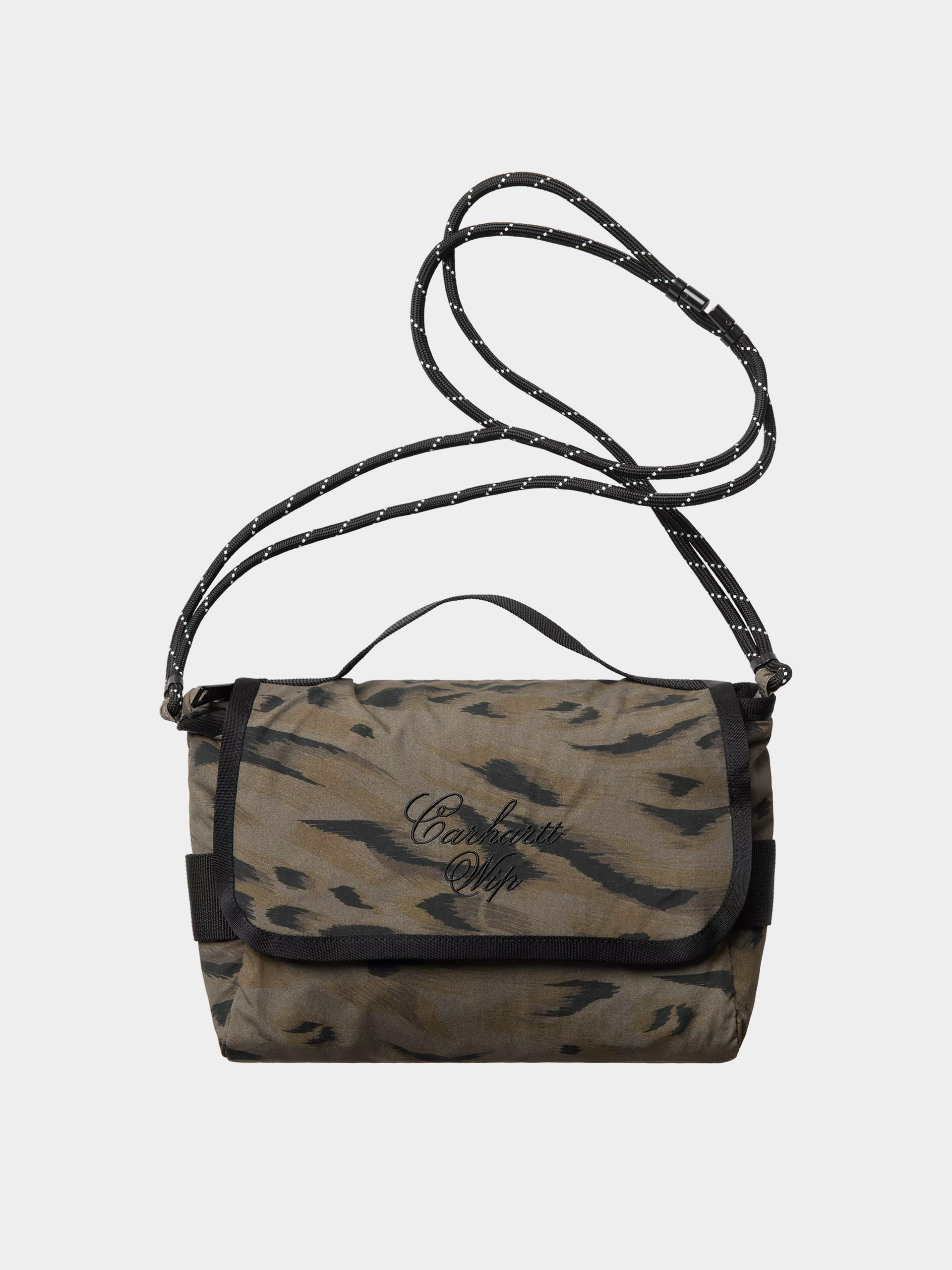 Kézitáska Carhartt WIP Travon (duck feather print cypress/black)