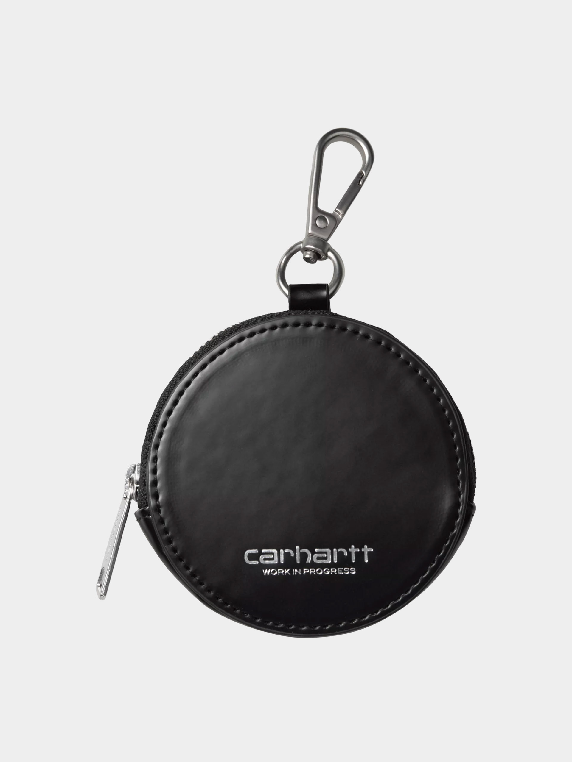 Pénztárca Carhartt WIP Script Coin (black/silver)