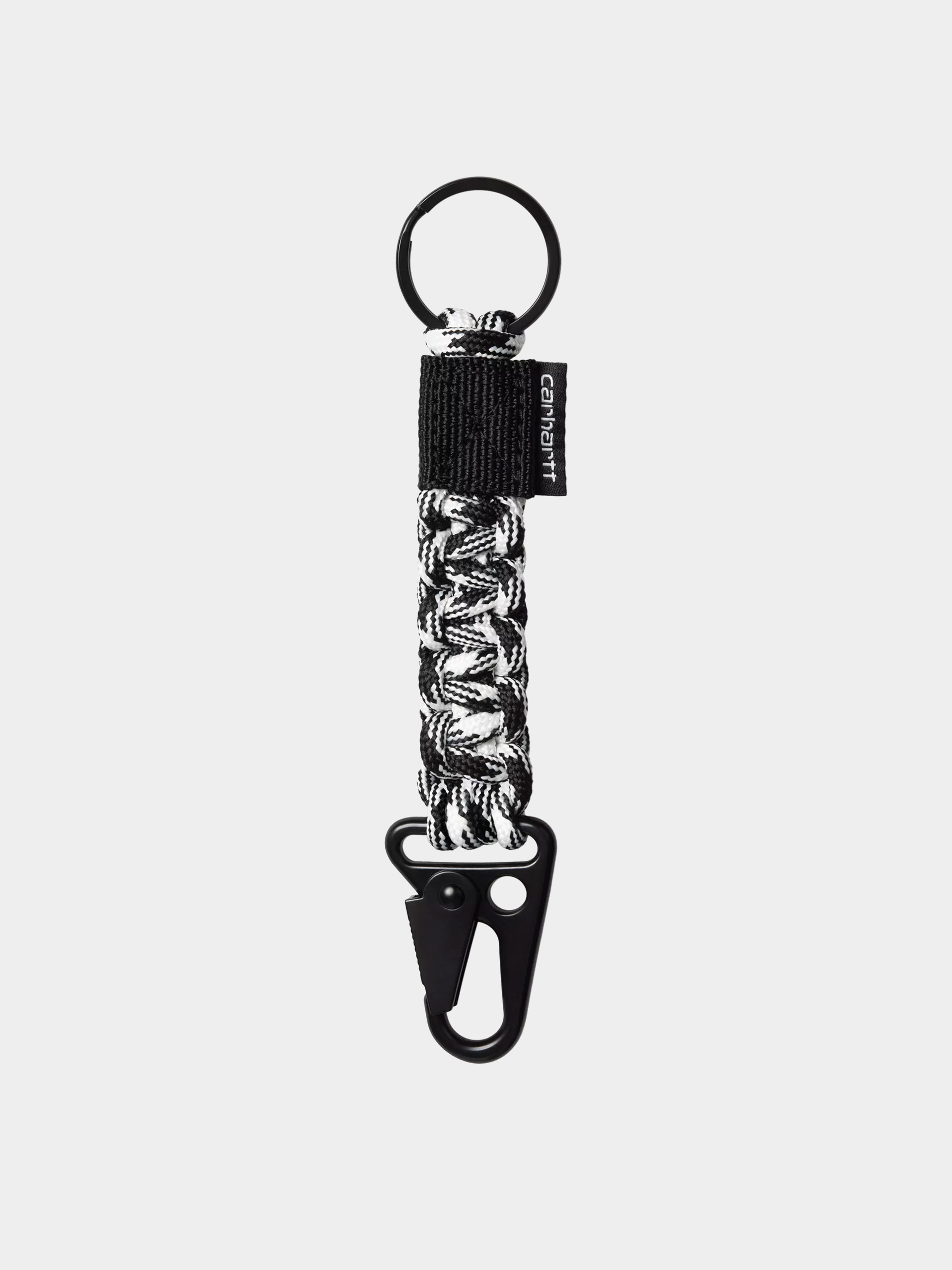 Kulcstartó Carhartt WIP Rope Keyholder (wax/black)