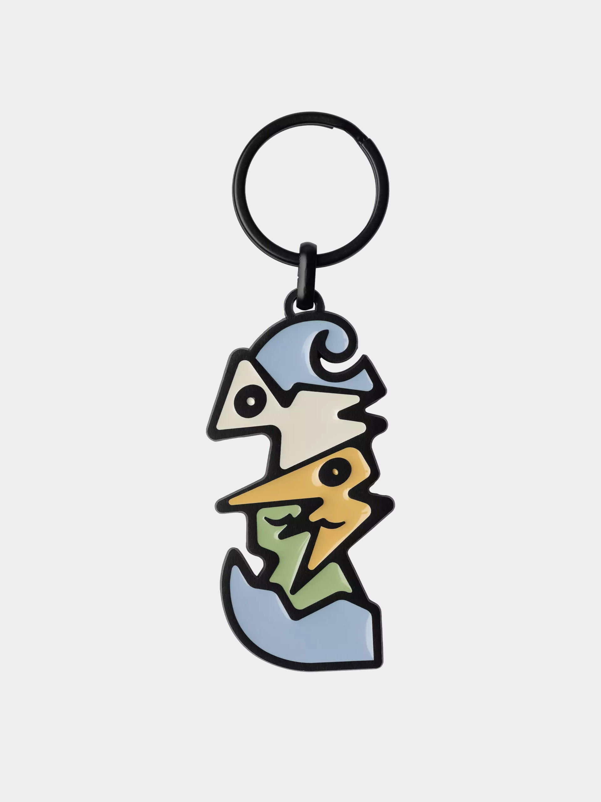 Kulcstartó Carhartt WIP Cubist Keychain (multicolor)