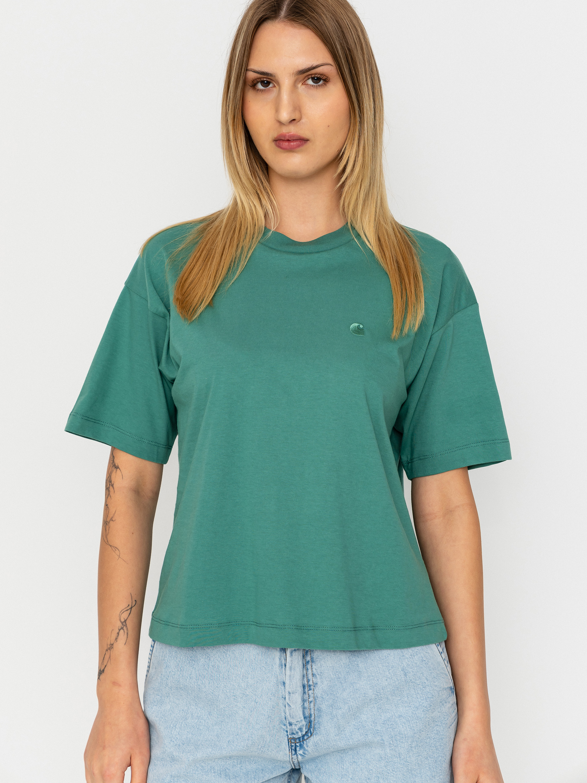Póló Carhartt WIP Chester Wmn (lily)