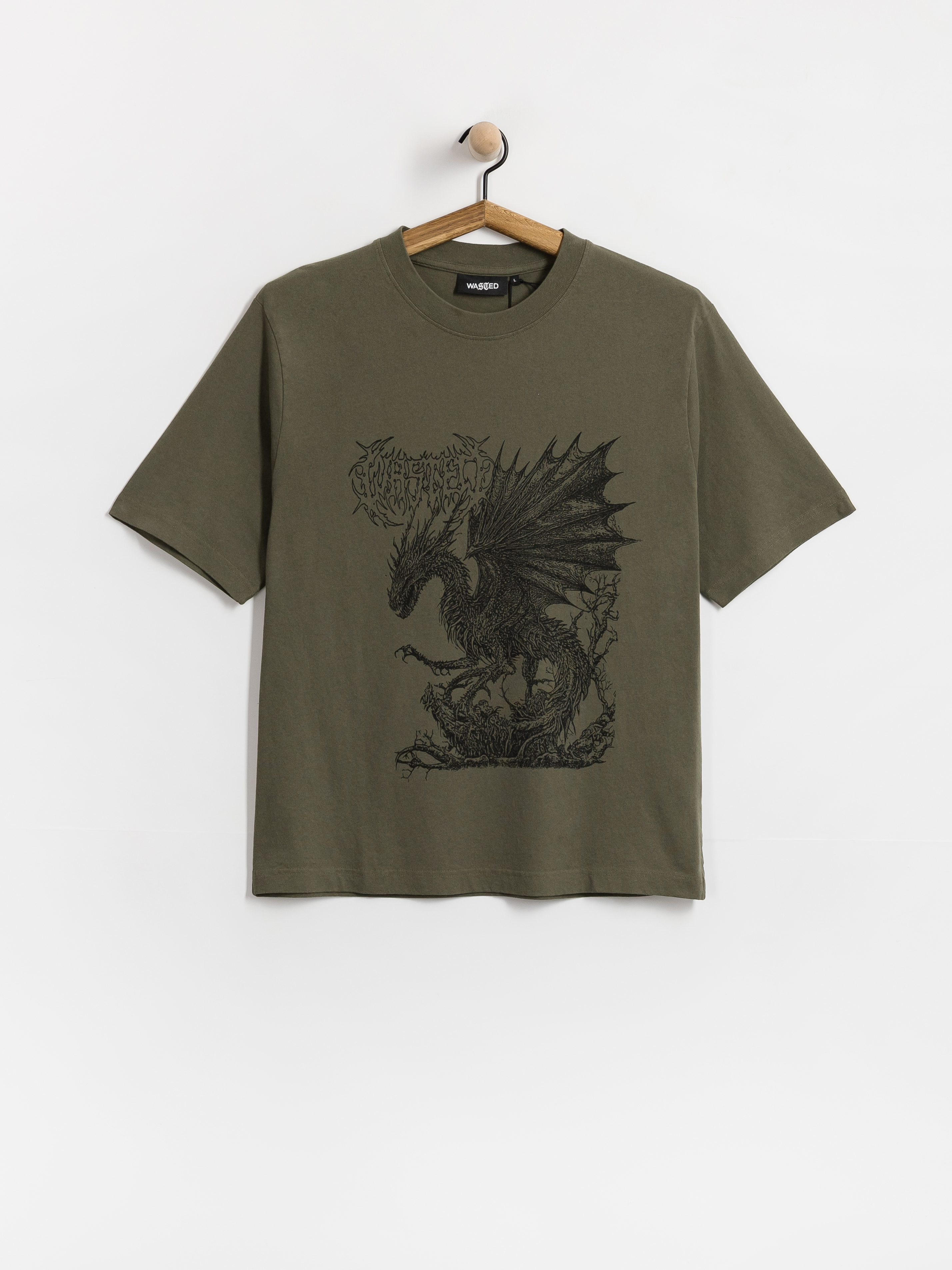 Póló Wasted Paris Balaur (olive khaki)