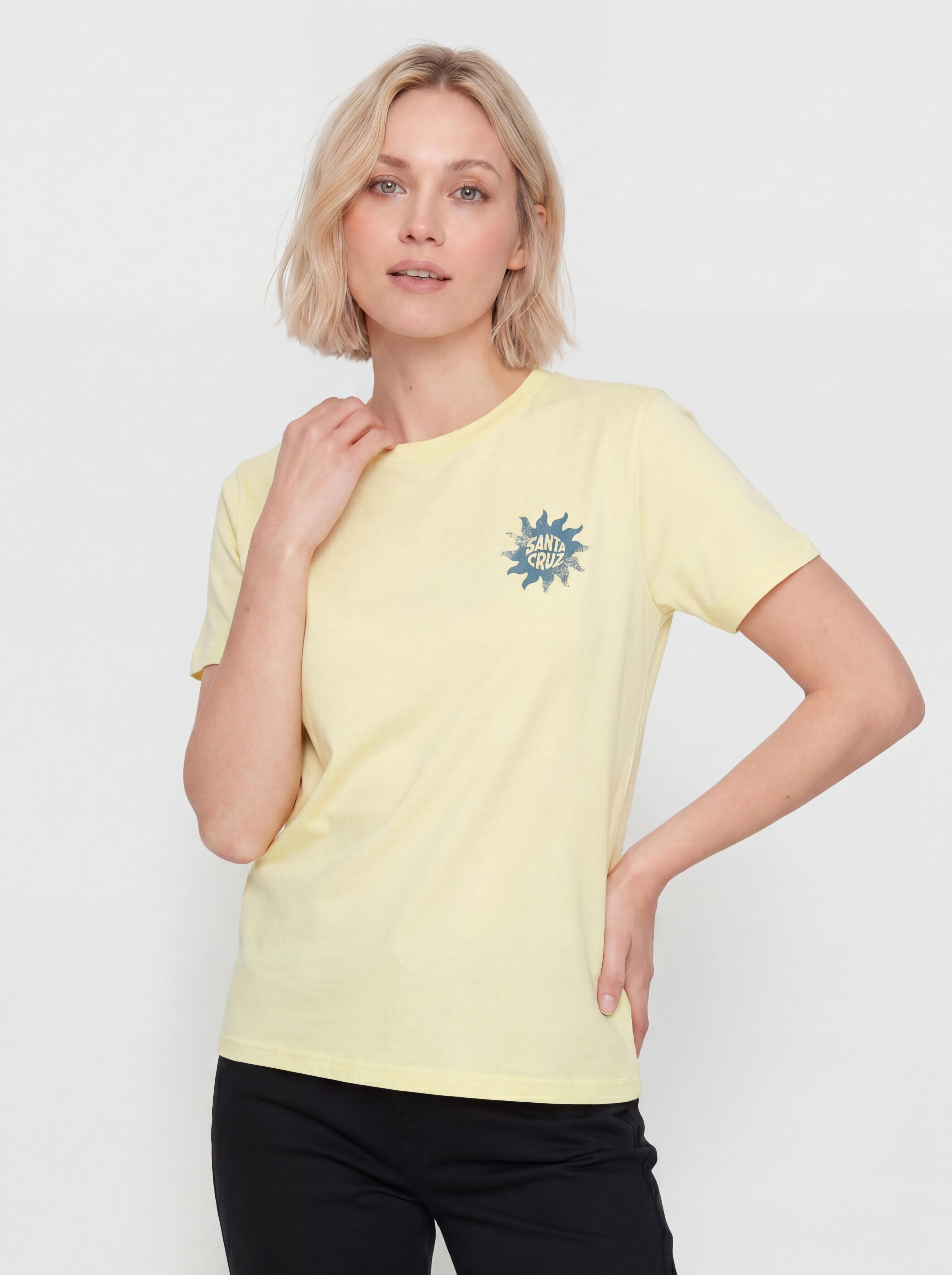 Póló Santa Cruz Sun Daze Wmn (celestial yellow)