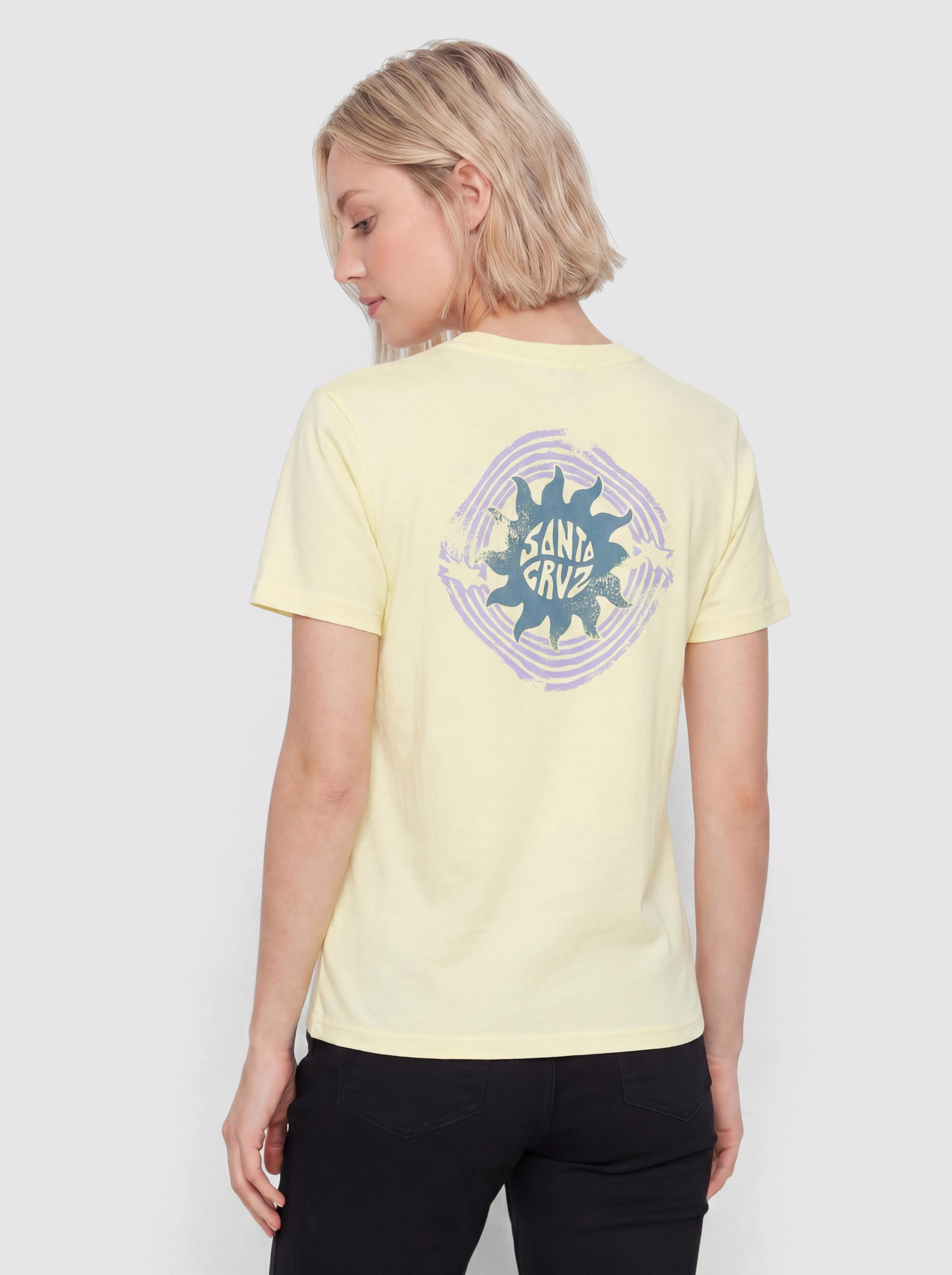 Póló Santa Cruz Sun Daze Wmn (celestial yellow)
