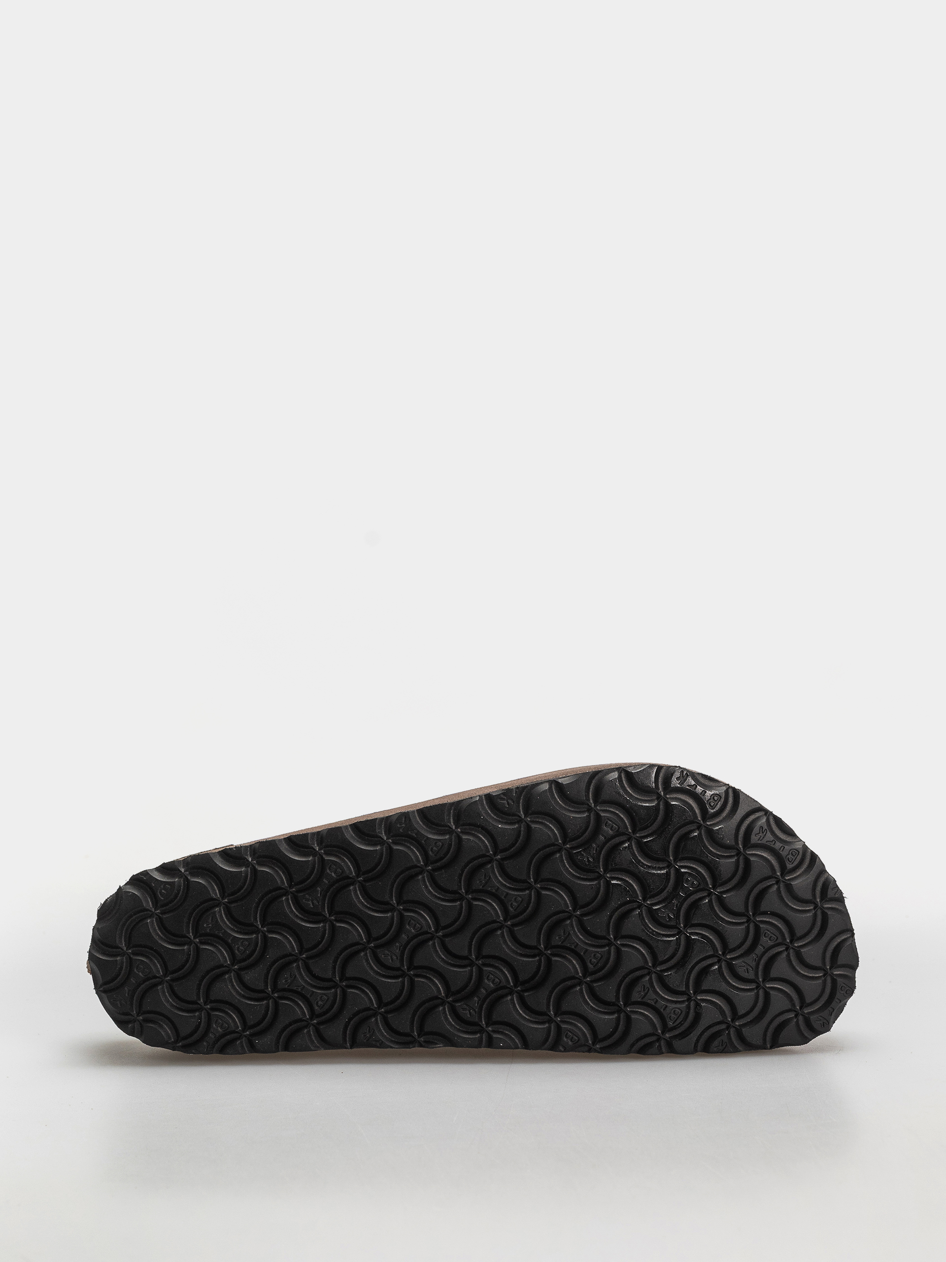 Birkenstock Naples Wrapped Suede Leather Regular Flip-flop papucsok (concrete gray)