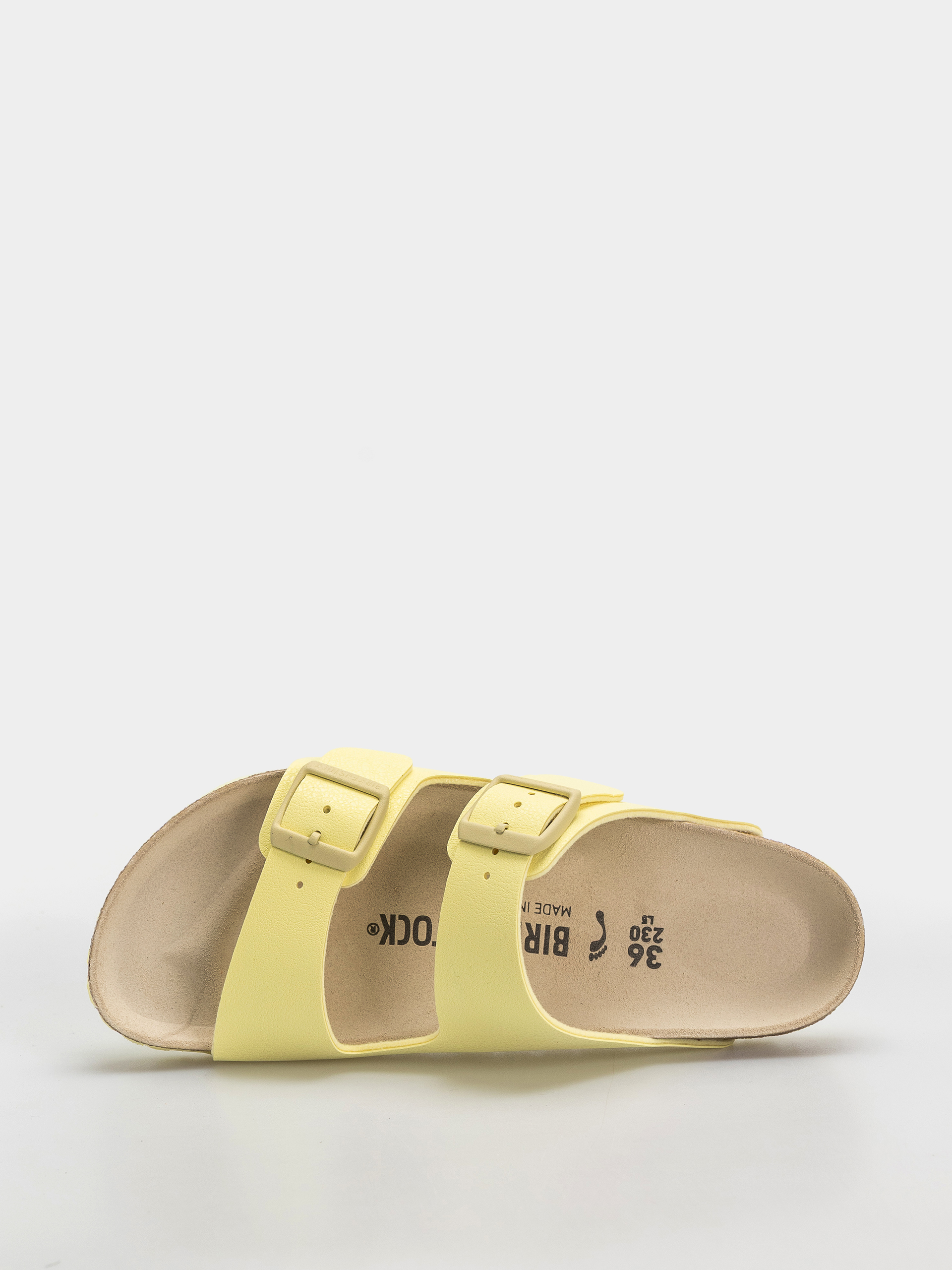 Birkenstock Arizona Birko Flor Nubuk Narrow Flip-flop papucsok (popcorn)