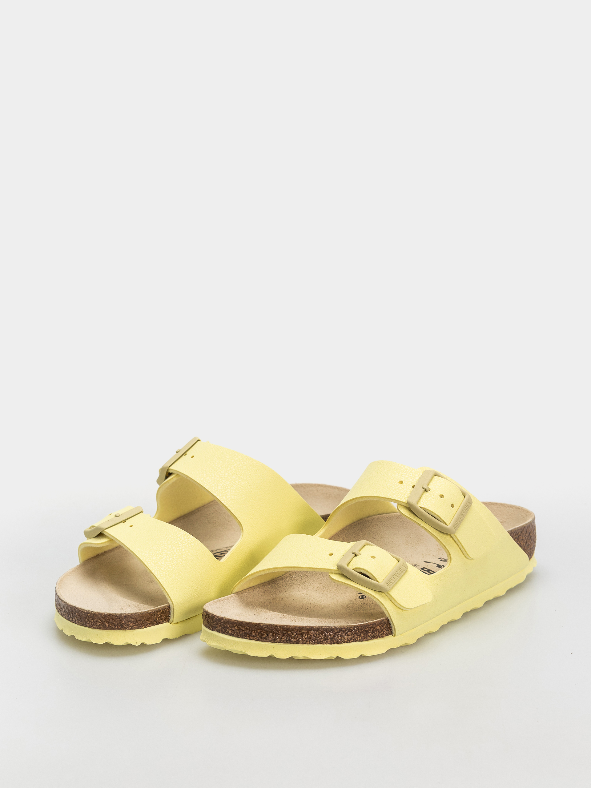 Birkenstock Arizona Birko Flor Nubuk Narrow Flip-flop papucsok (popcorn)