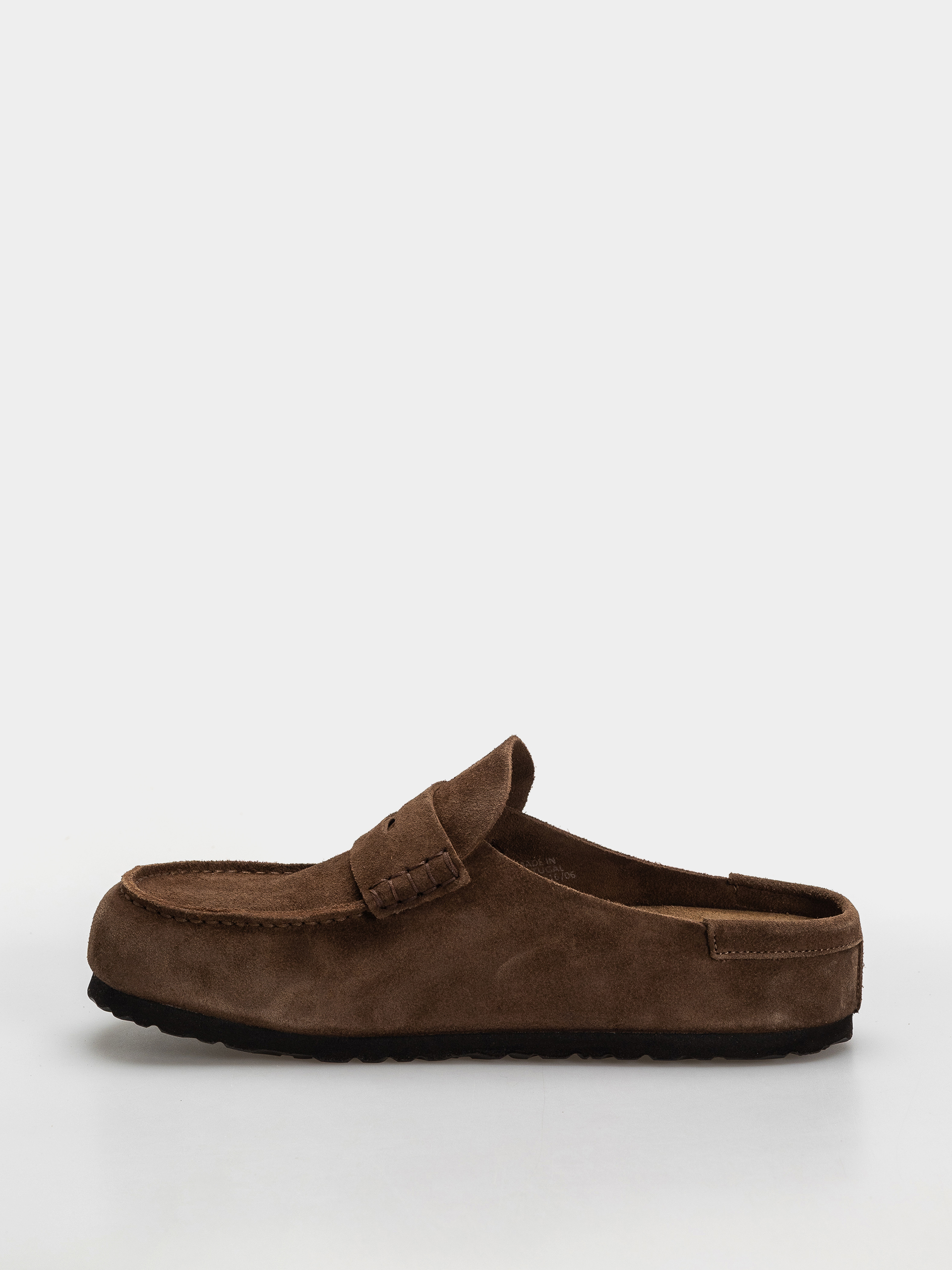 Birkenstock Naples Wrapped Suede Leather Regular Flip-flop papucsok (carafe)