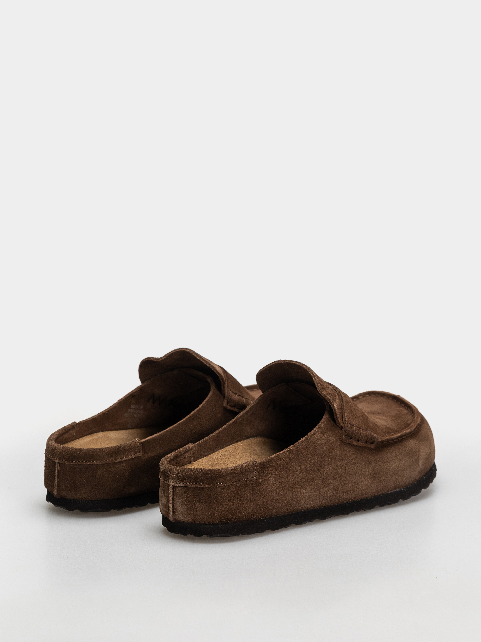 Birkenstock Naples Wrapped Suede Leather Regular Flip-flop papucsok (carafe)