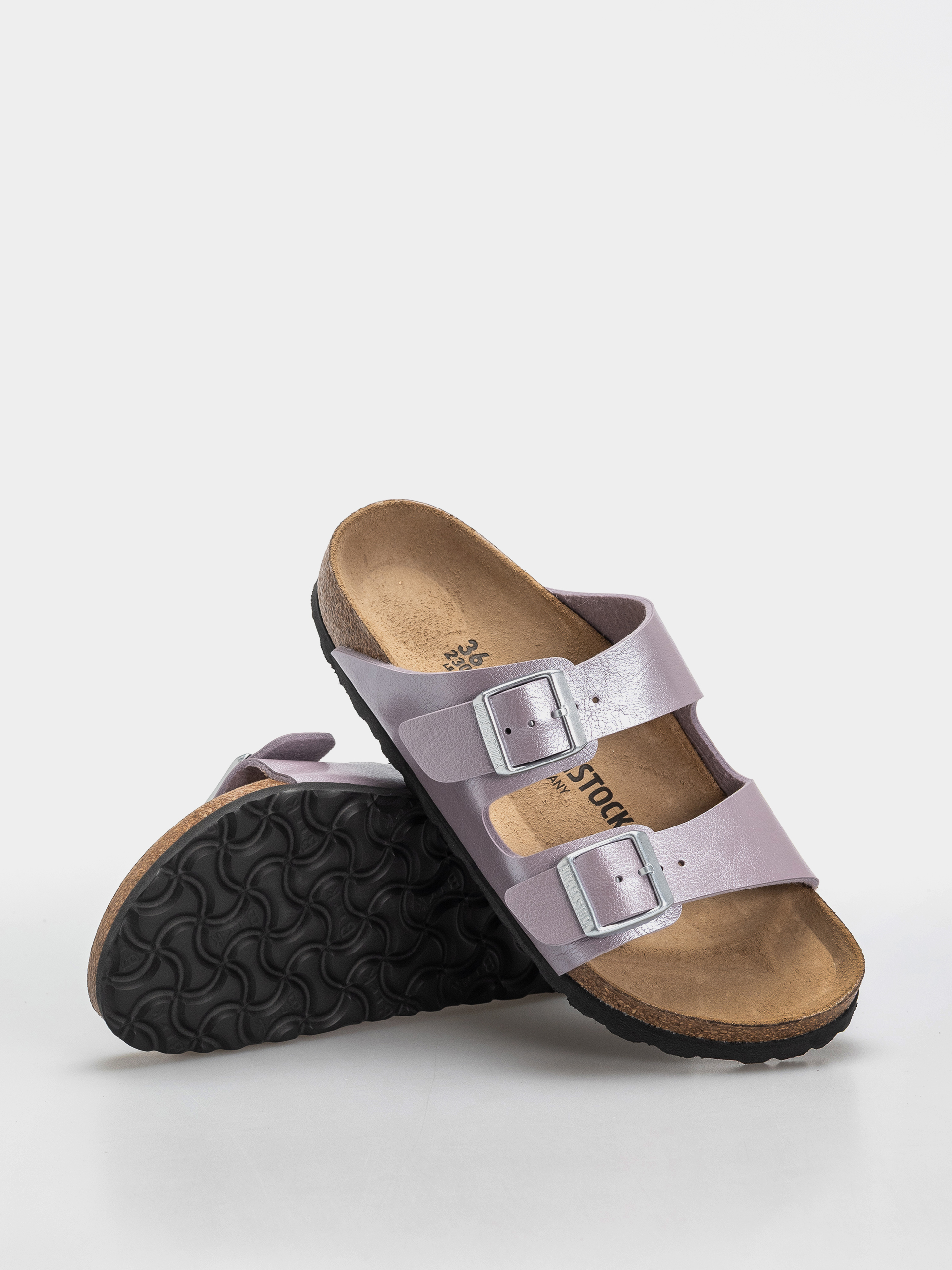 Birkenstock Arizona Birko Flor Narrow Wmn Flip-flop papucsok (graceful orchid)