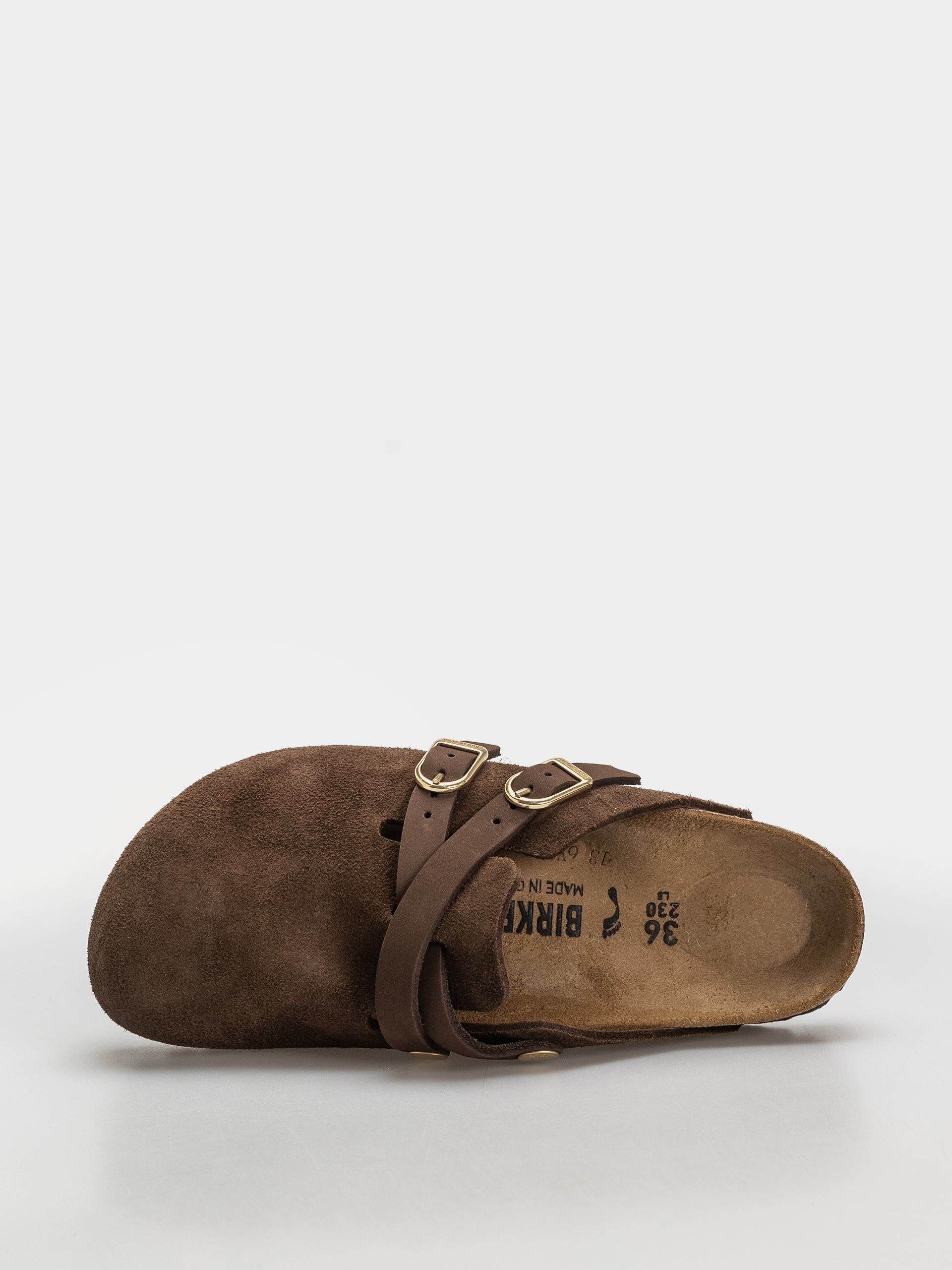 Birkenstock Blair Suede Leather Narrow Wmn Flip-flop papucsok (carafe)