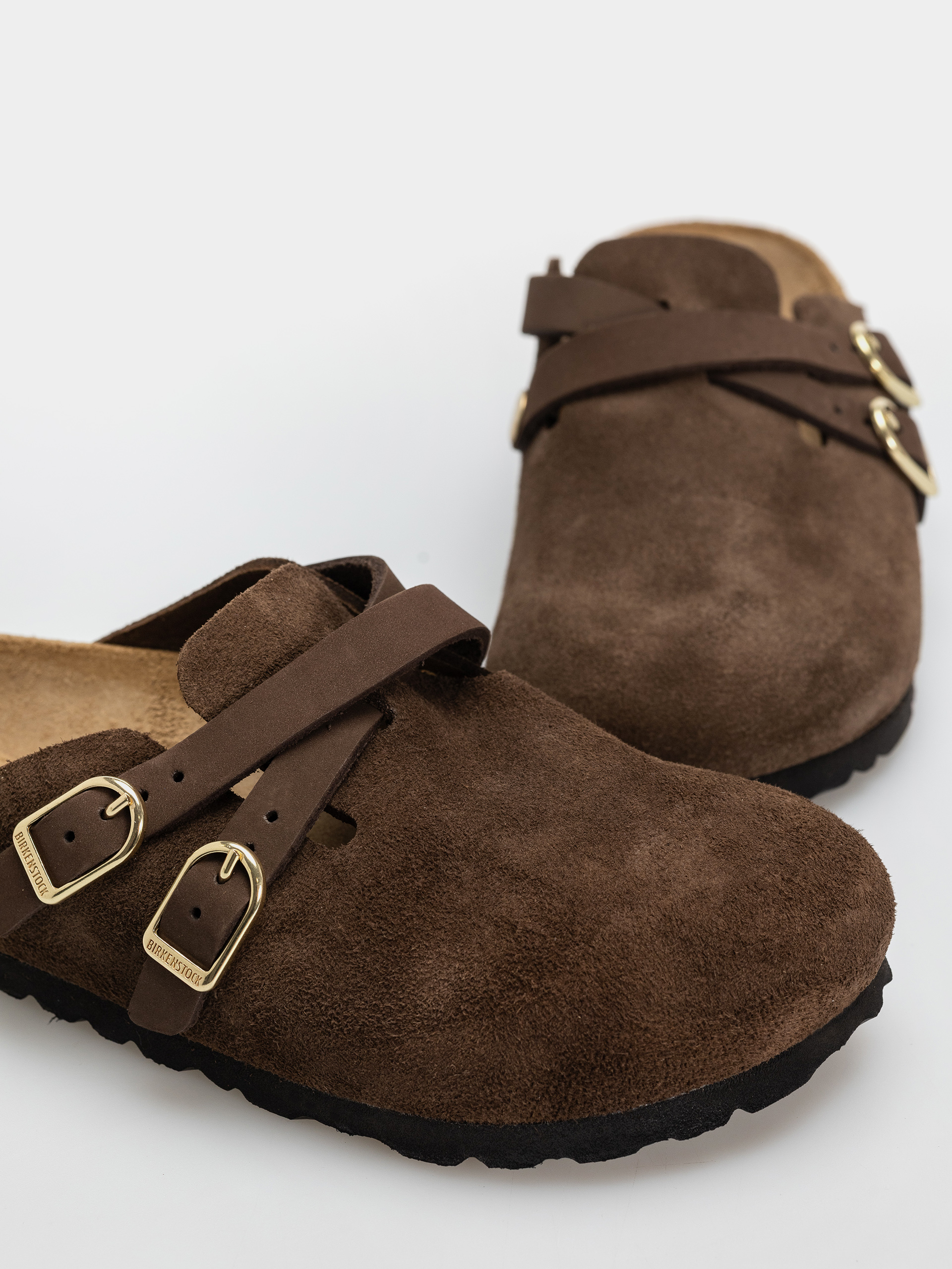 Birkenstock Blair Suede Leather Narrow Wmn Flip-flop papucsok (carafe)