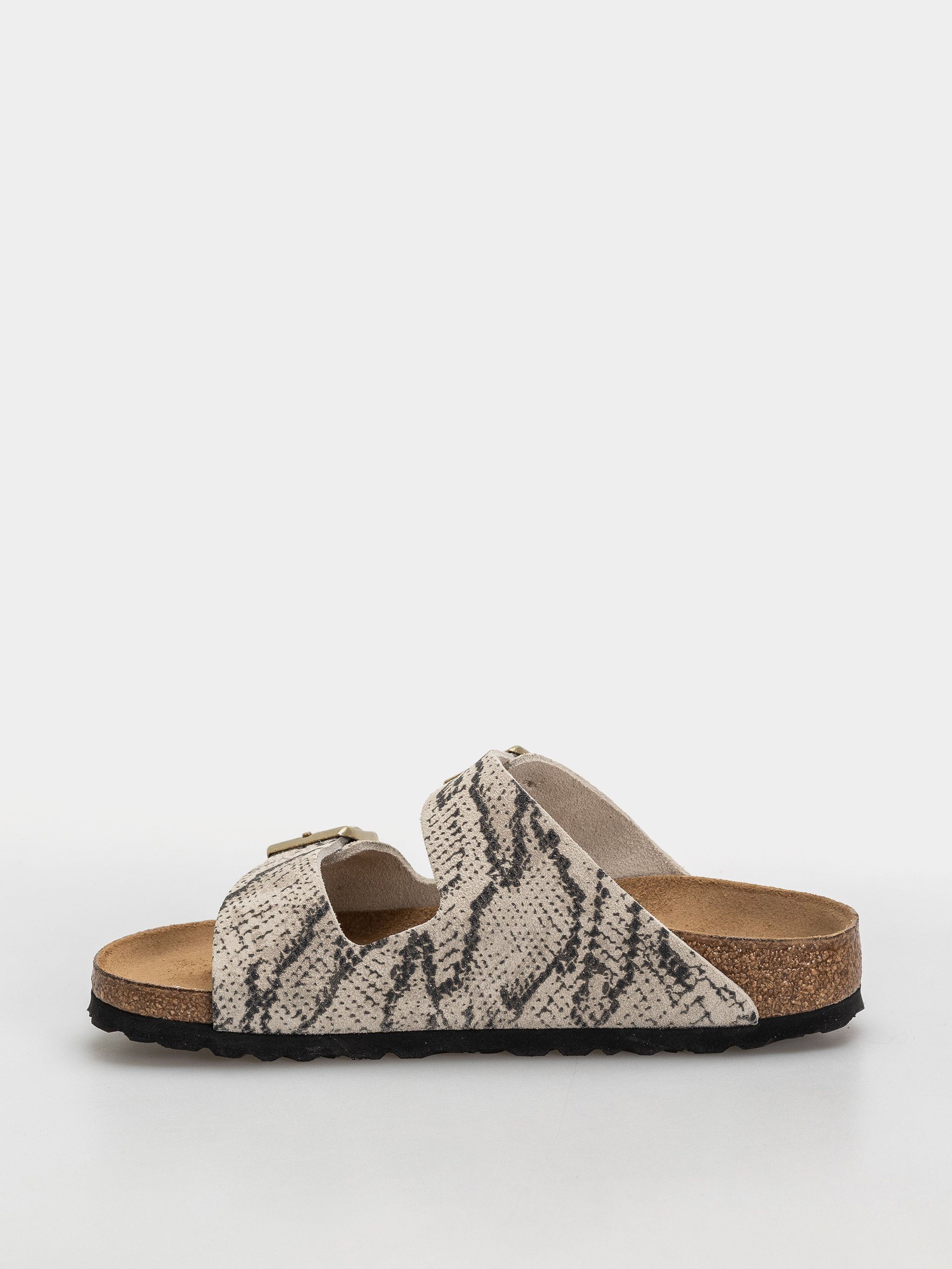 Birkenstock Arizona Suede Leather Narrow Wmn Flip-flop papucsok (snake oyster)