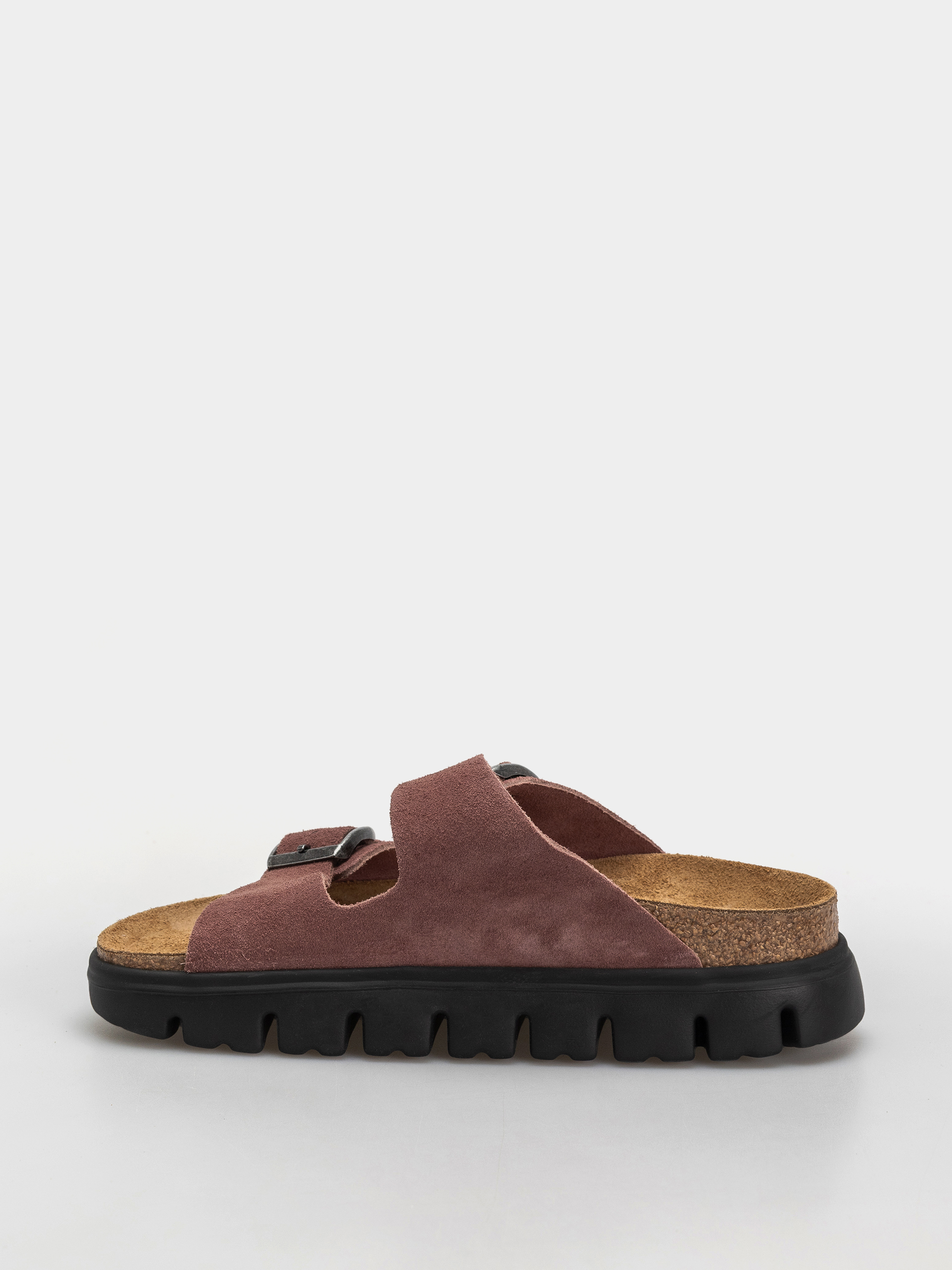 Birkenstock Arizona Chunky Suede Leather Narrow Wmn Flip-flop papucsok (pepper)
