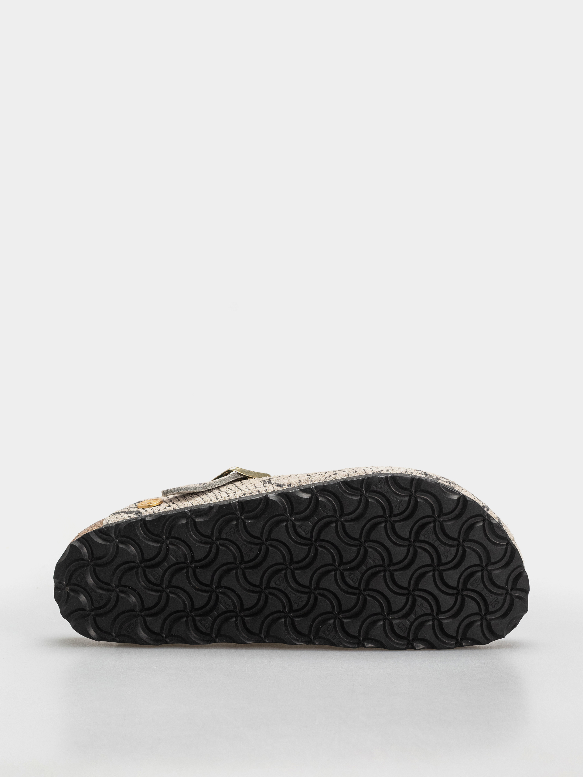 Birkenstock Boston Rivet Logo Suede Leather Narrow Wmn Flip-flop papucsok (snake oyster)