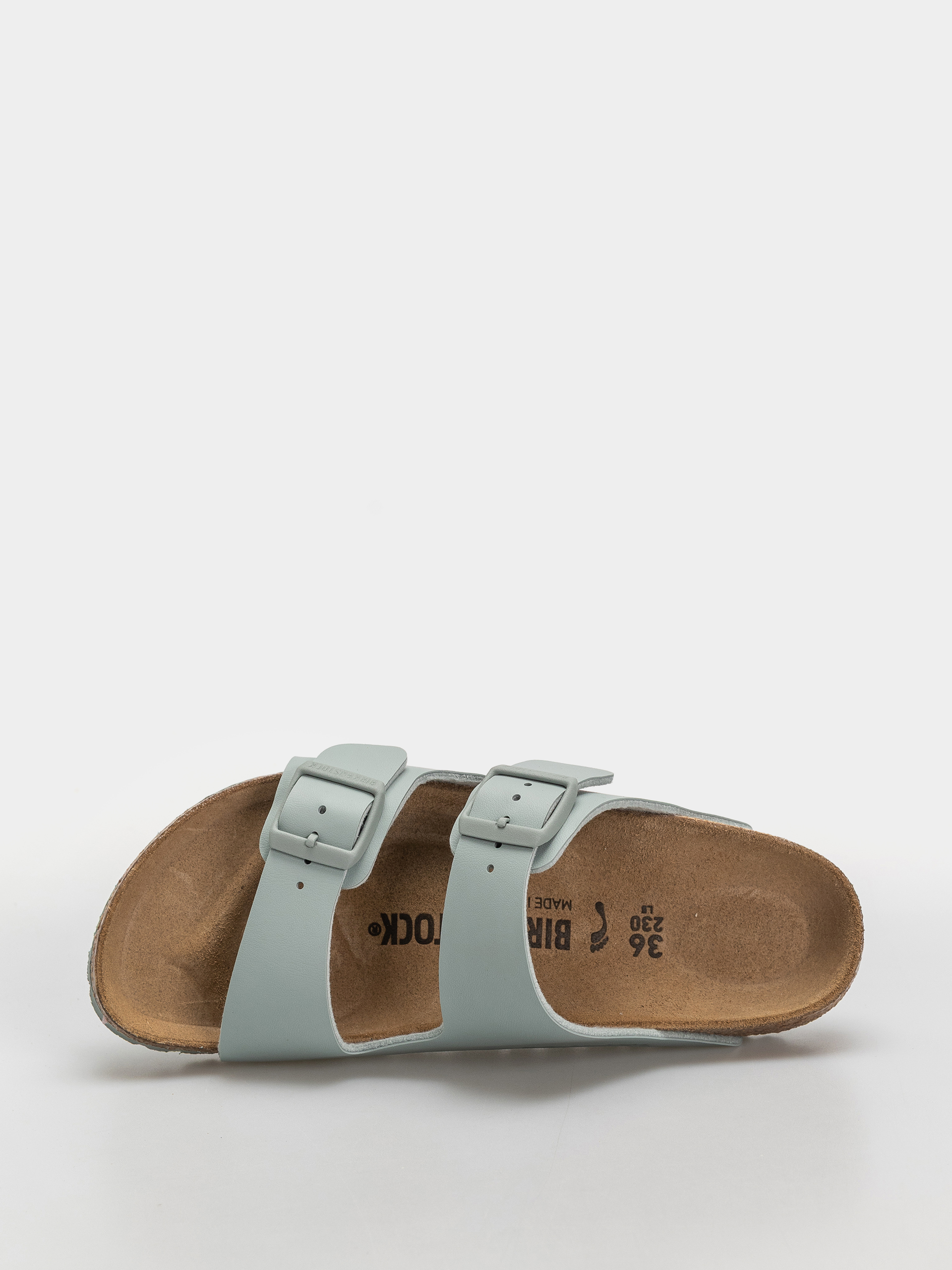 Birkenstock Arizona Birko Flor Narrow Flip-flop papucsok (pure sage)