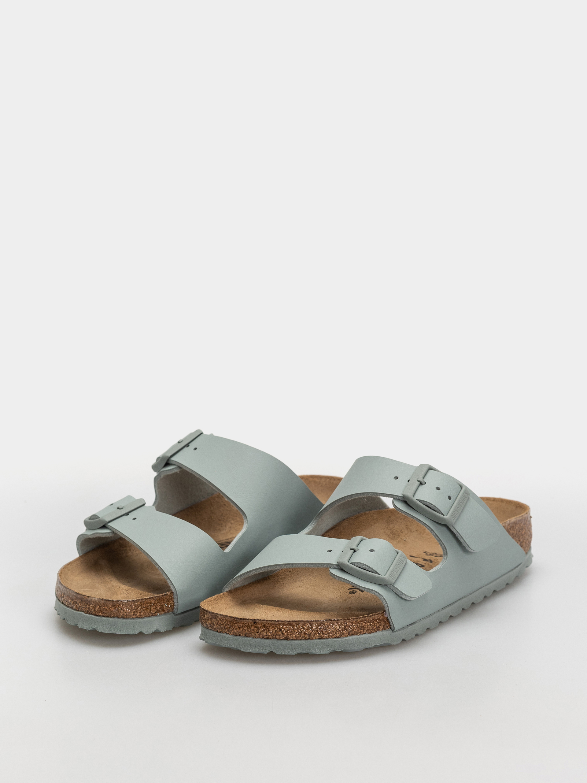 Birkenstock Arizona Birko Flor Narrow Flip-flop papucsok (pure sage)