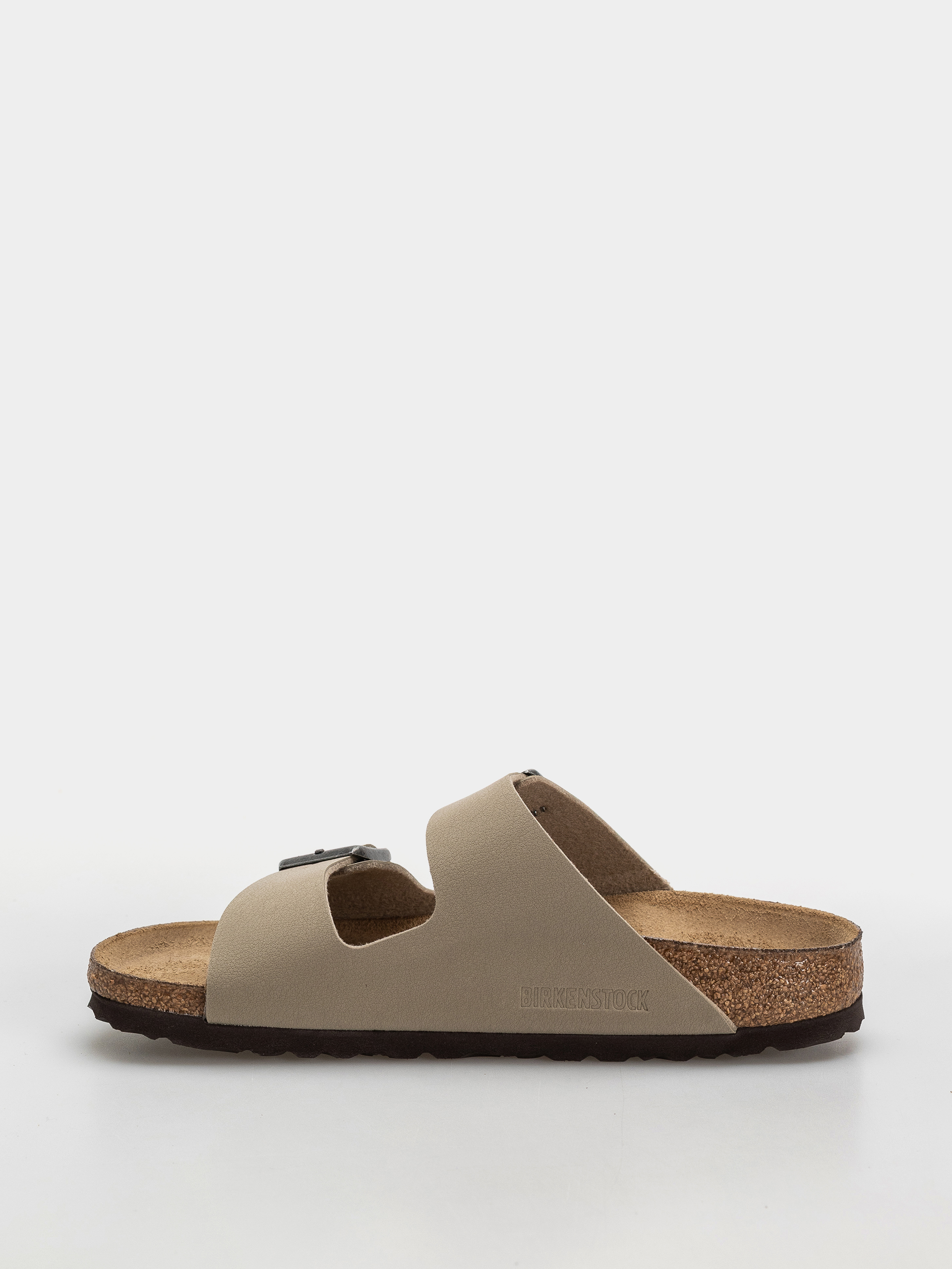 Birkenstock Arizona Birko Flor Narrow Flip-flop papucsok (faded khaki/dark brown os)