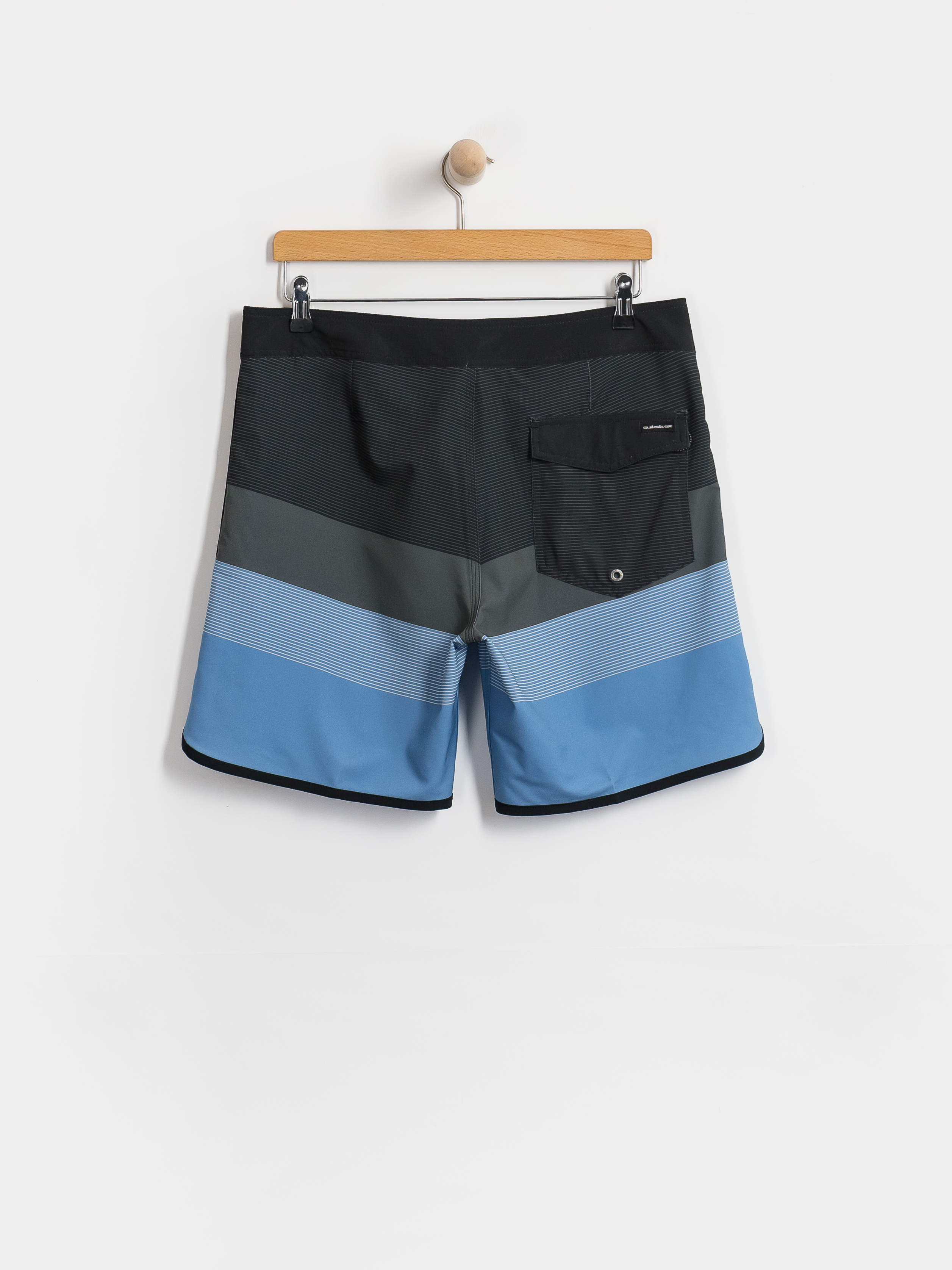 Boardshort Quiksilver Surfsilk Scallop 18 (black tijuana)