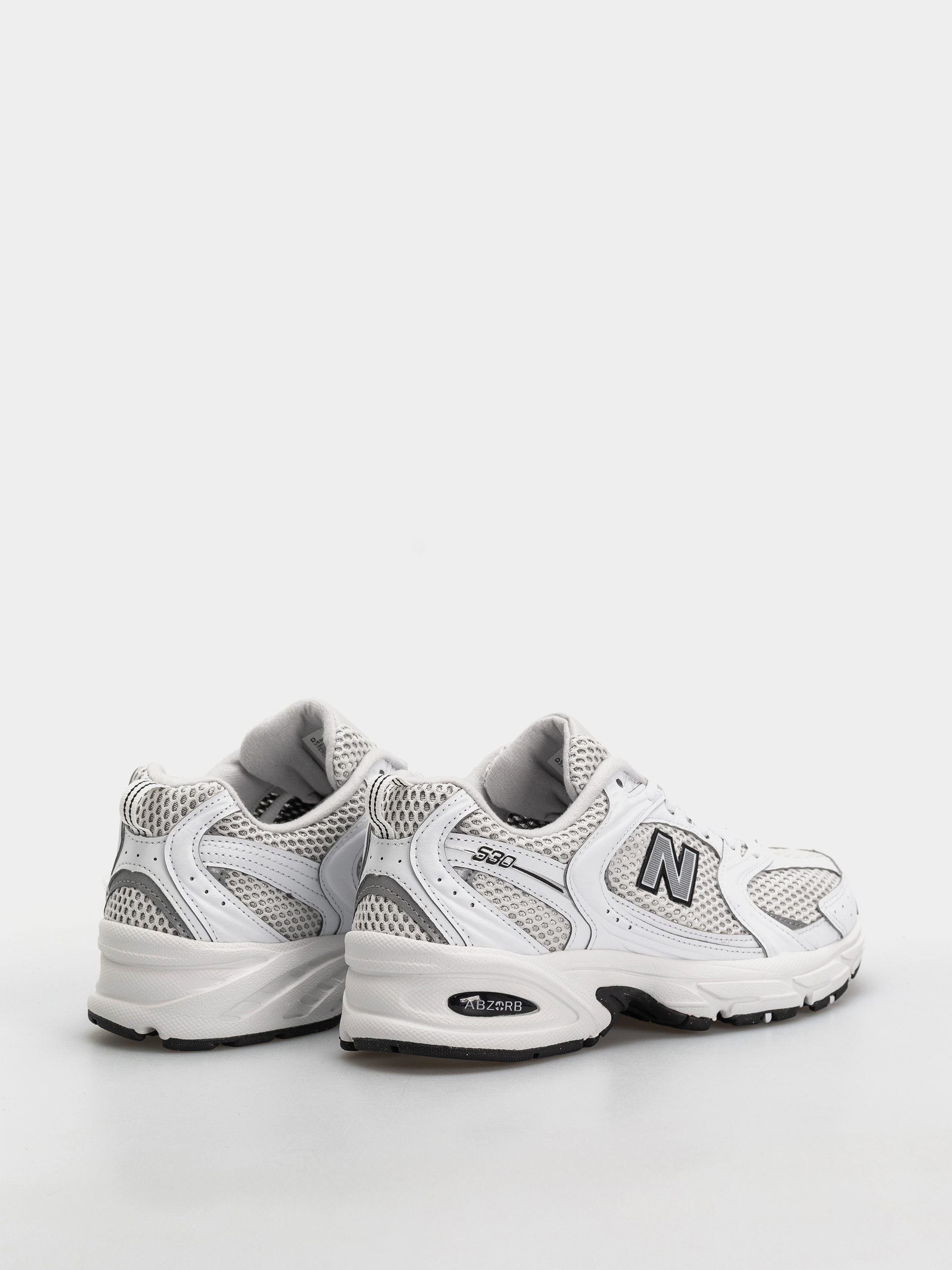 New Balance 530 Cipők (white/silver metallic/black)