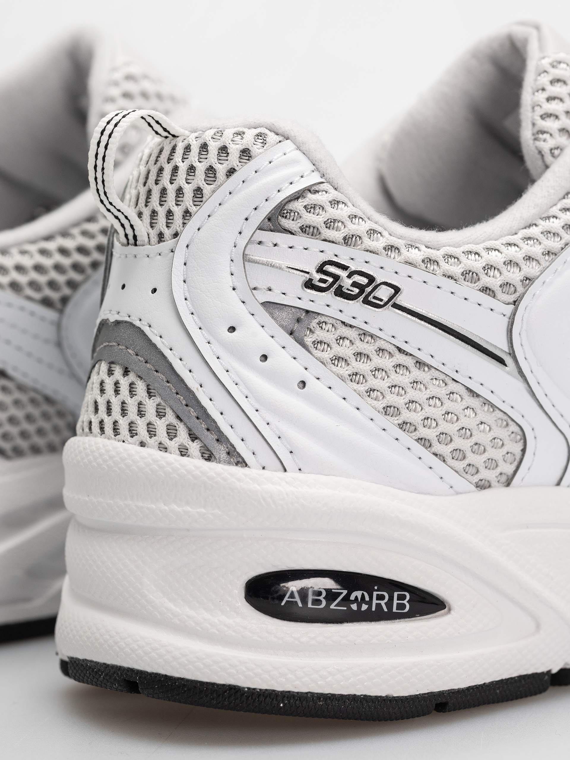 New Balance 530 Cipők (white/silver metallic/black)