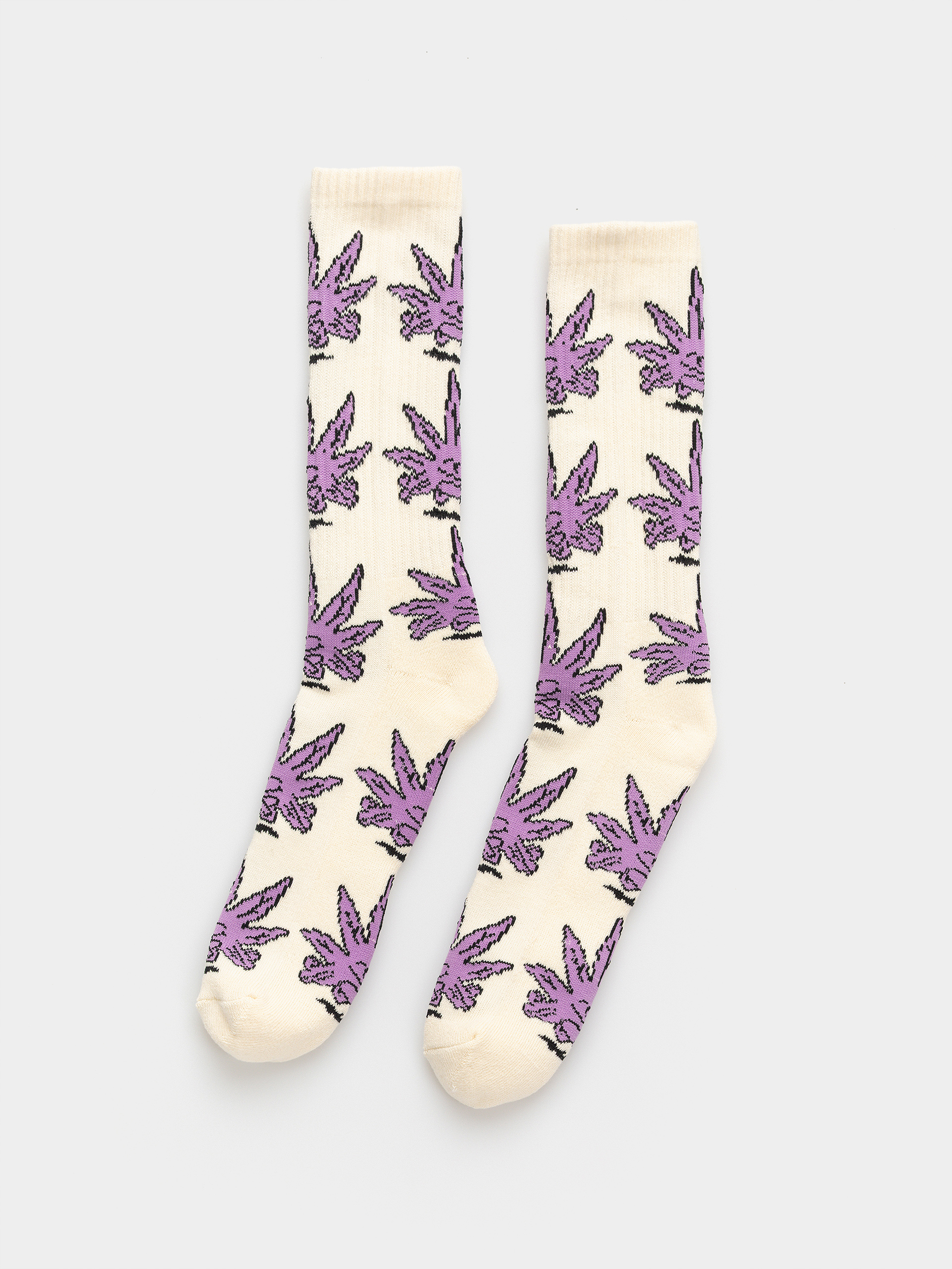 Zokni HUF Green Buddy Meditation (natural)