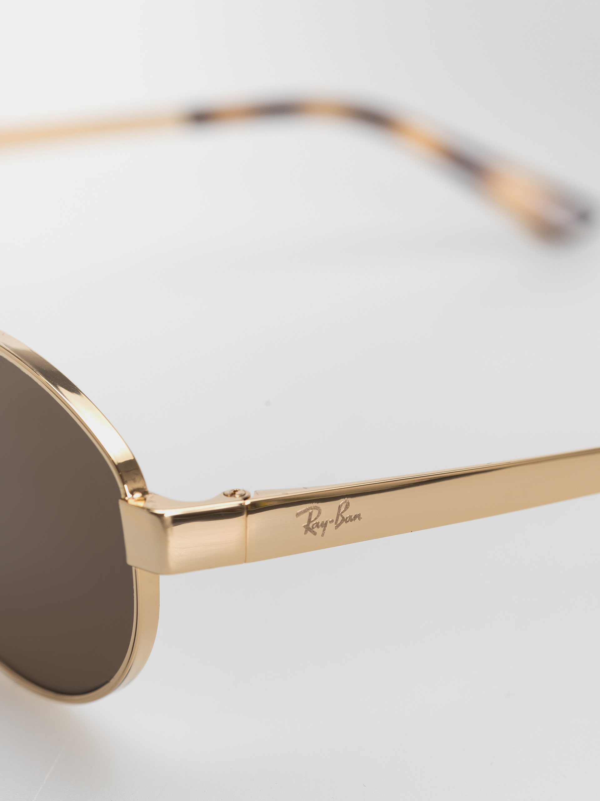 Napszemüvegek Ray-Ban Rb3774D (polerowany złoto arista/ciemnobrązowy)
