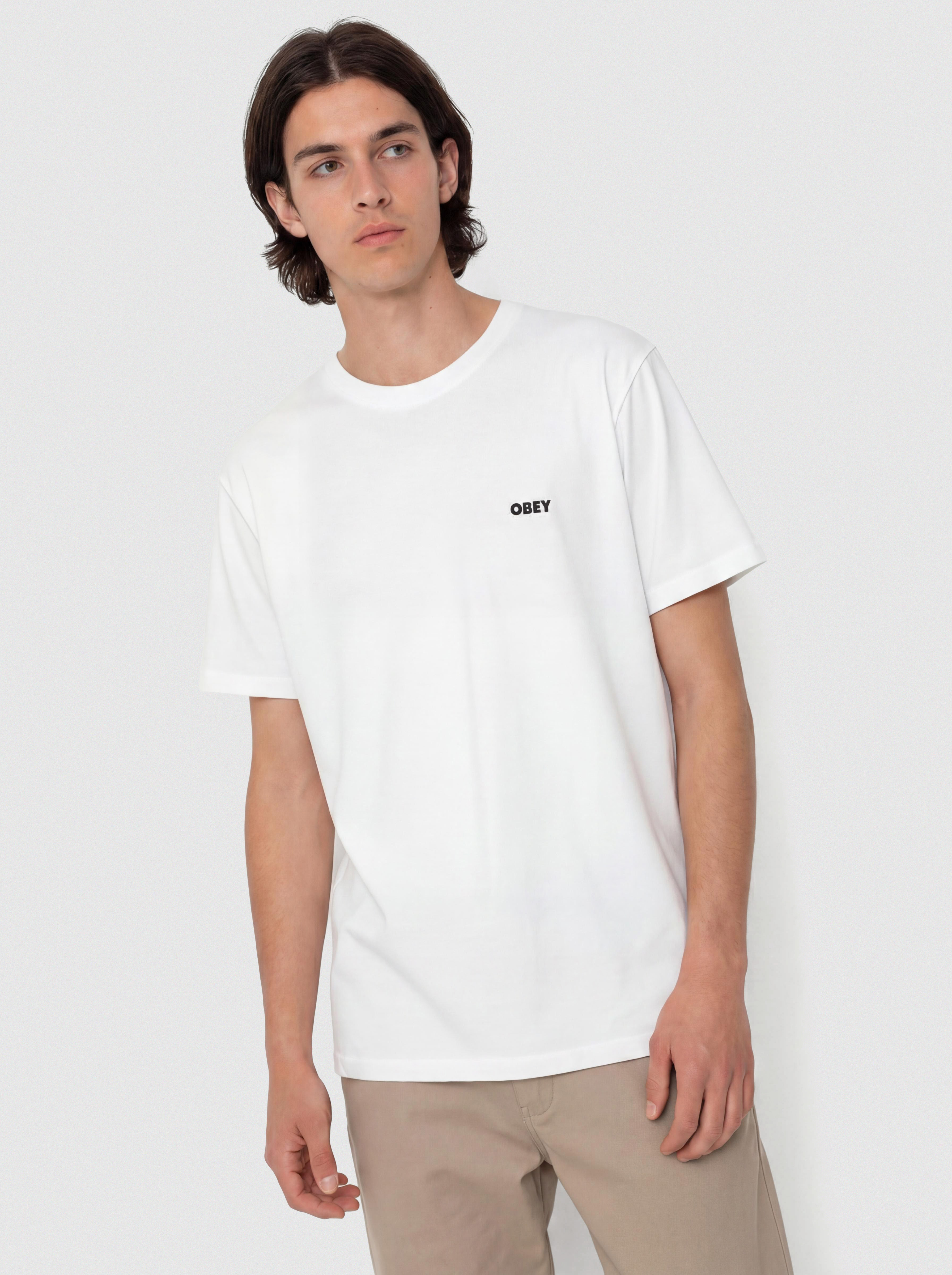 Pu00f3lu00f3 OBEY Chalky Icon (white)