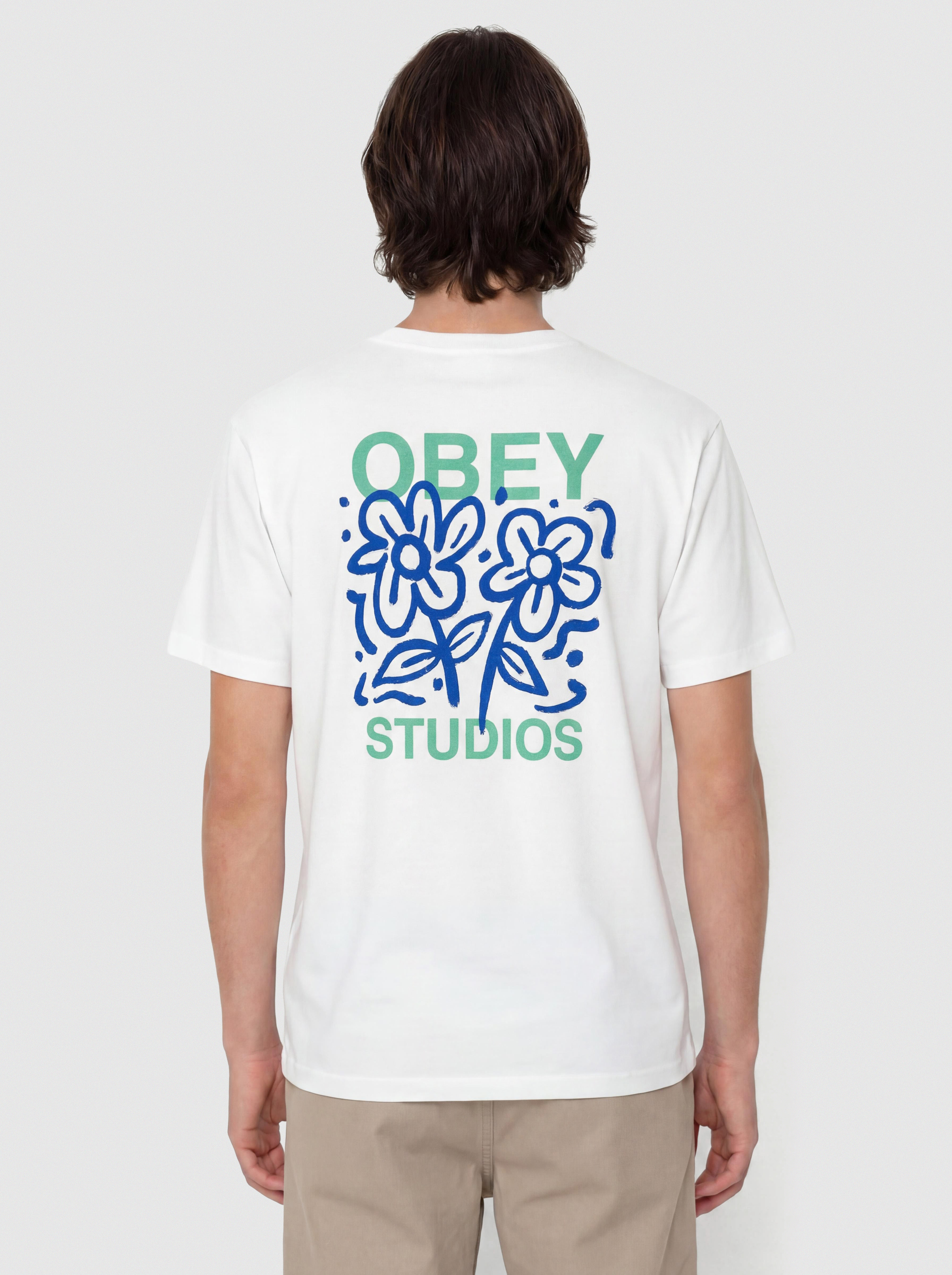 Póló OBEY Grown With Love (white)