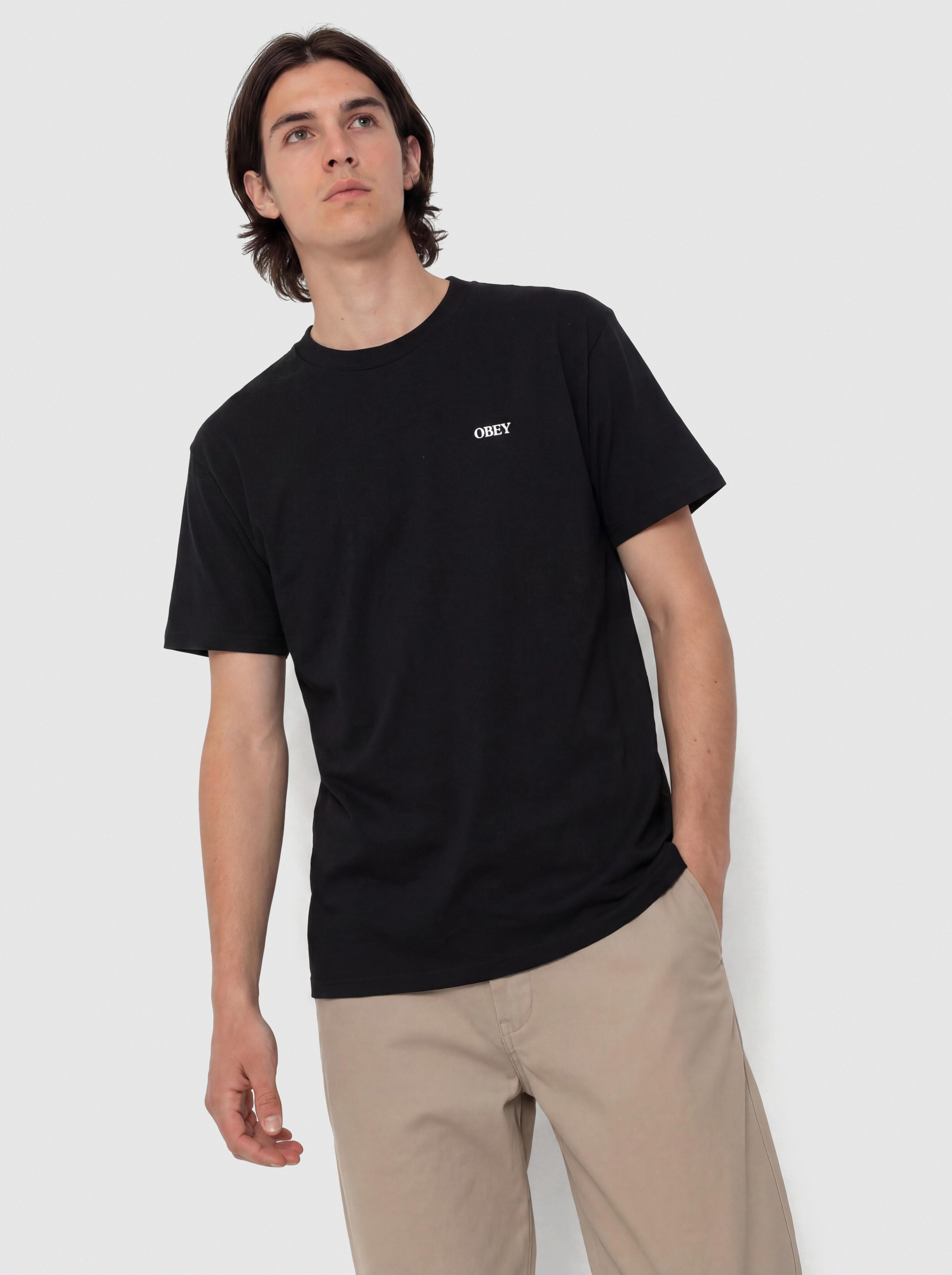 Póló OBEY Icon Arch (black)