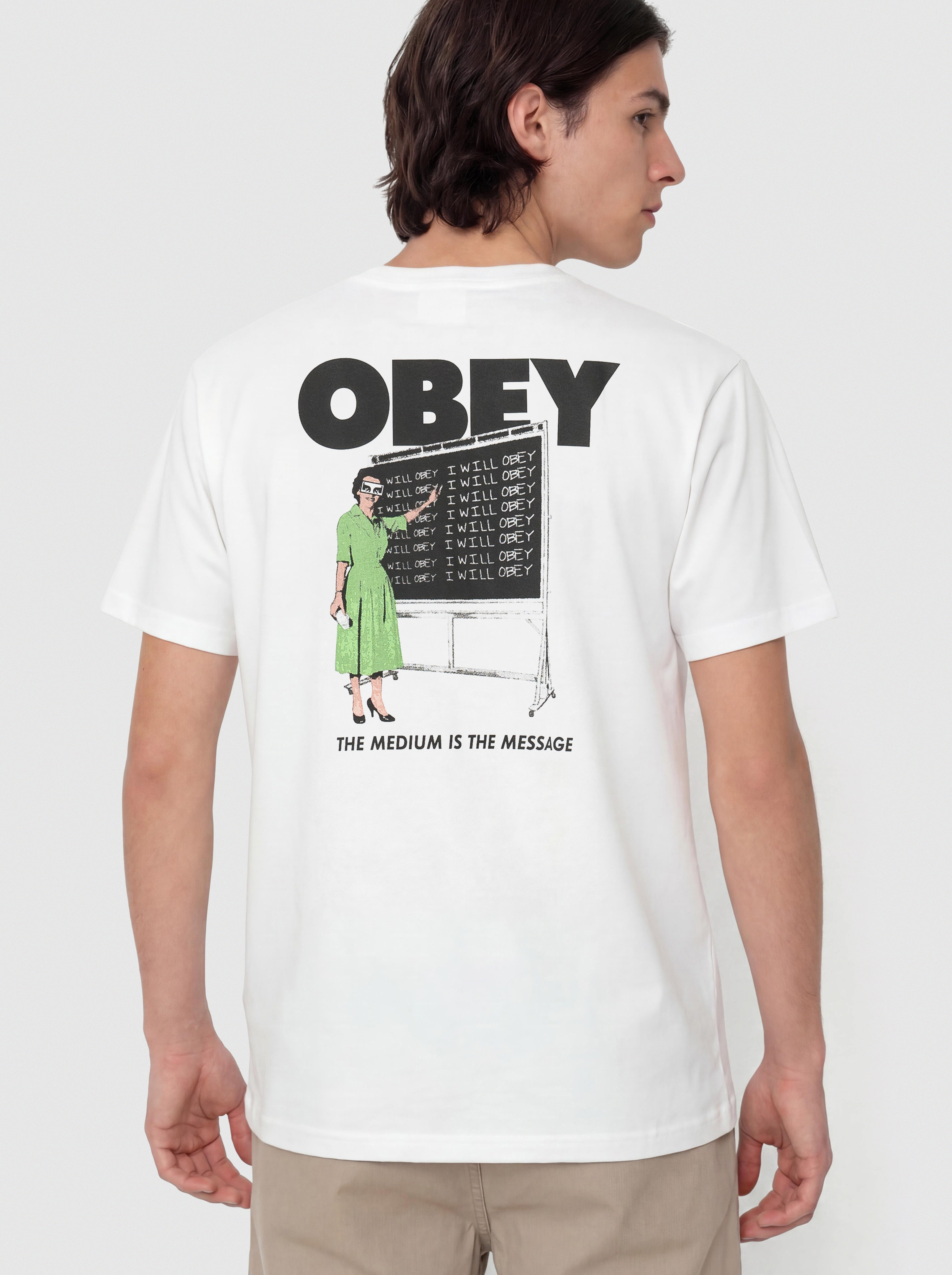 Póló OBEY I Will Obey (white)
