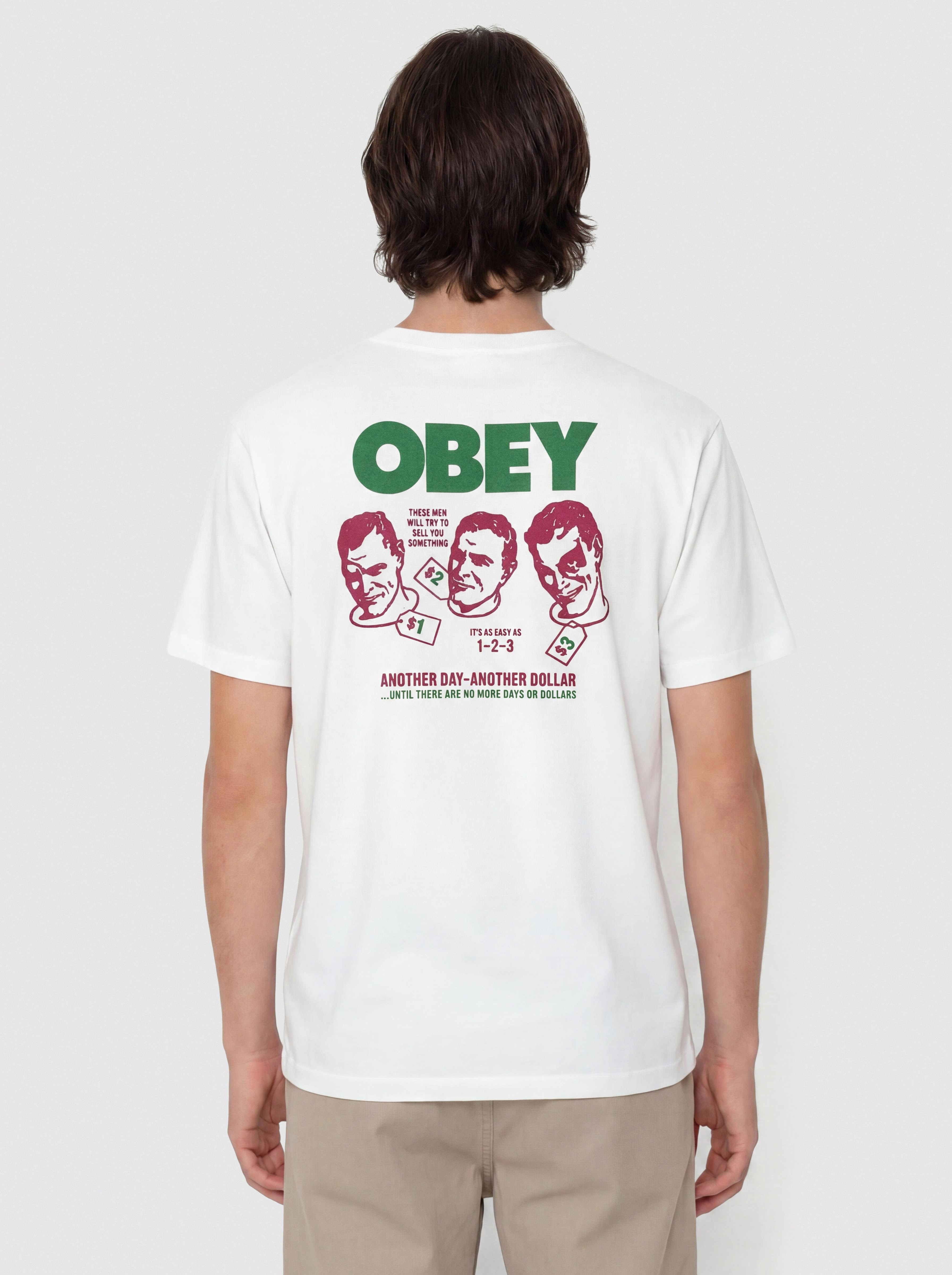 OBEY Another Dollar Póló (white)