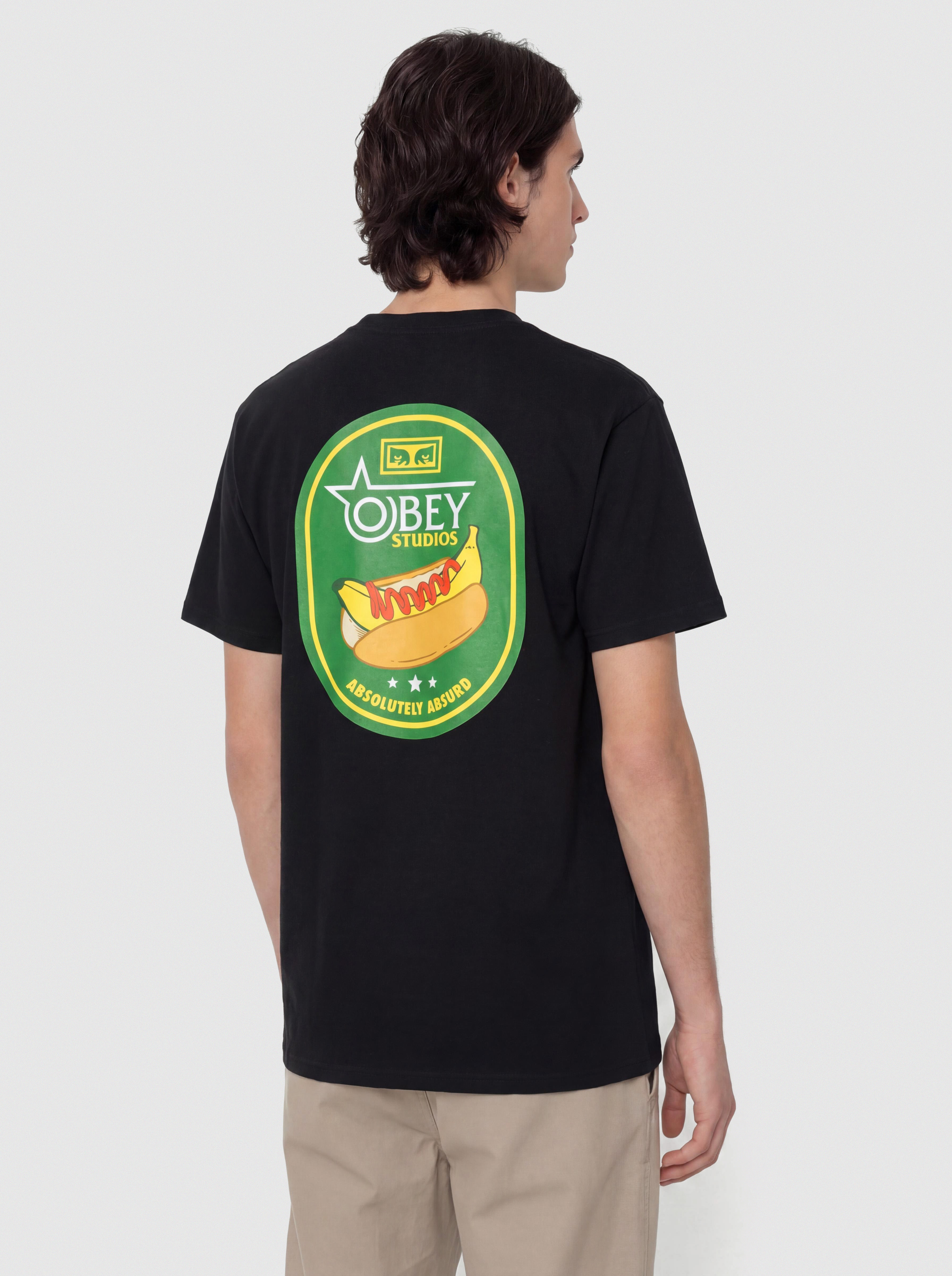 Póló OBEY Absolutely Absurd (black)