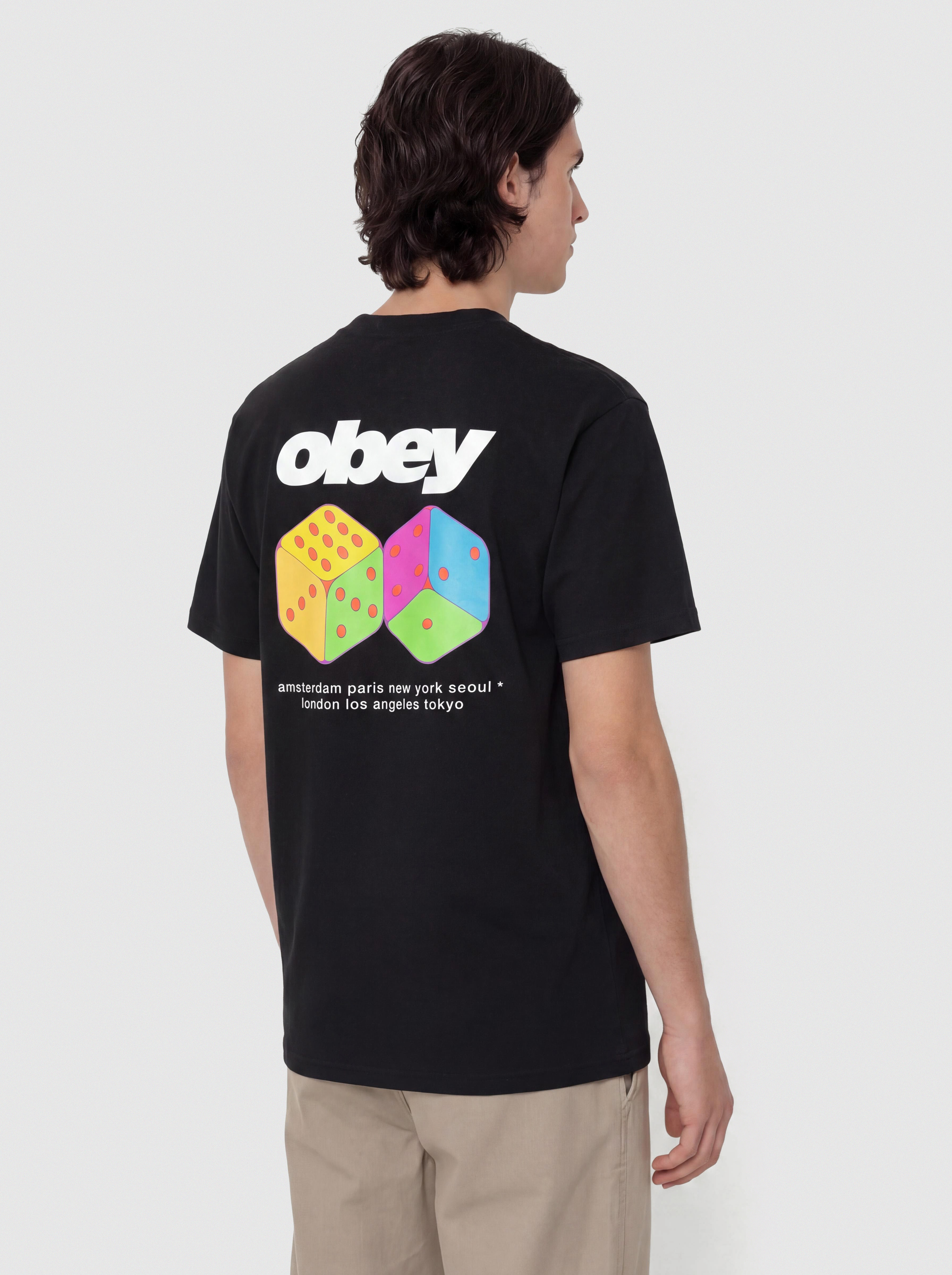 OBEY Dice Póló (black)