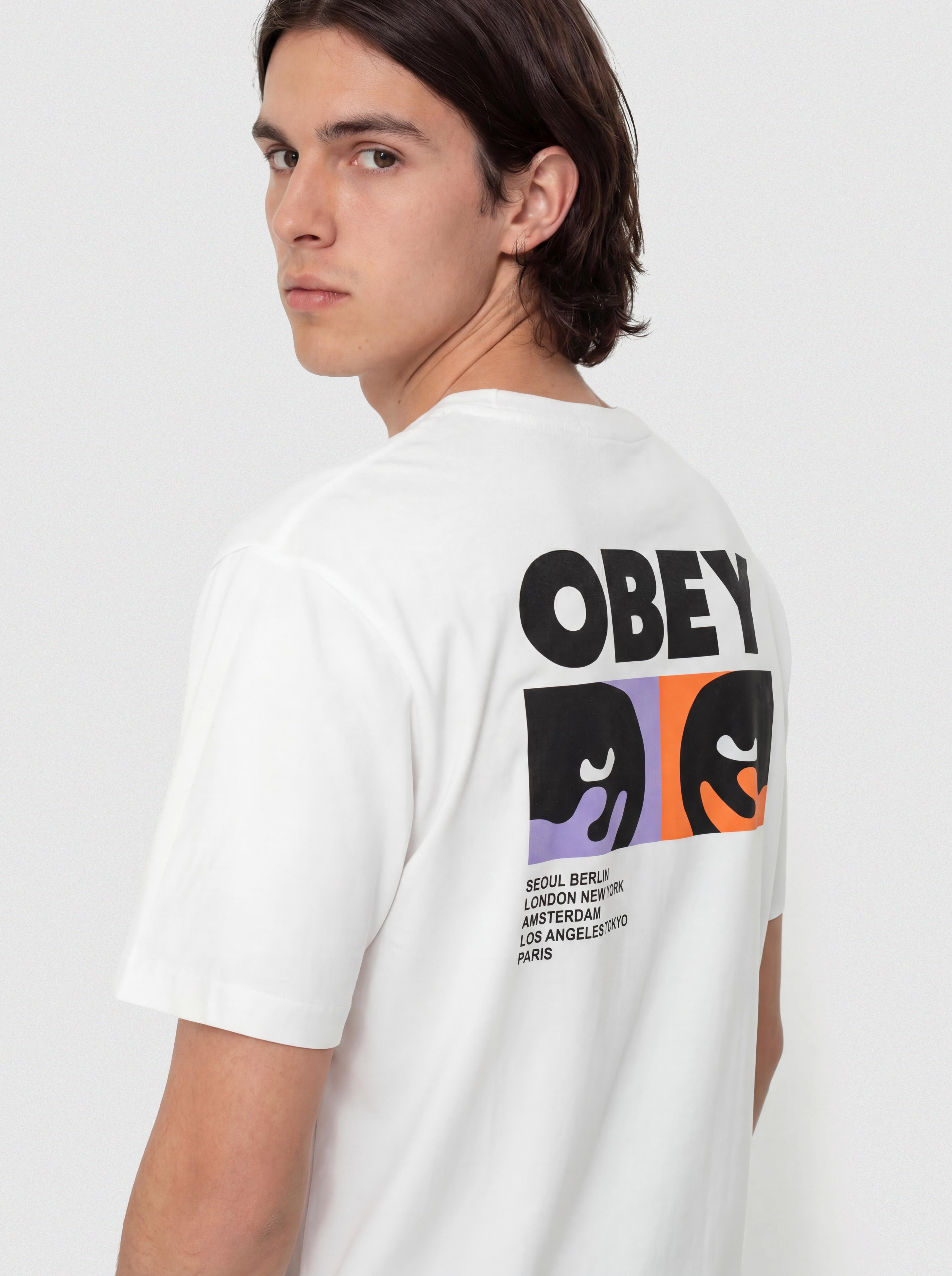 OBEY Always Watching Póló (white)