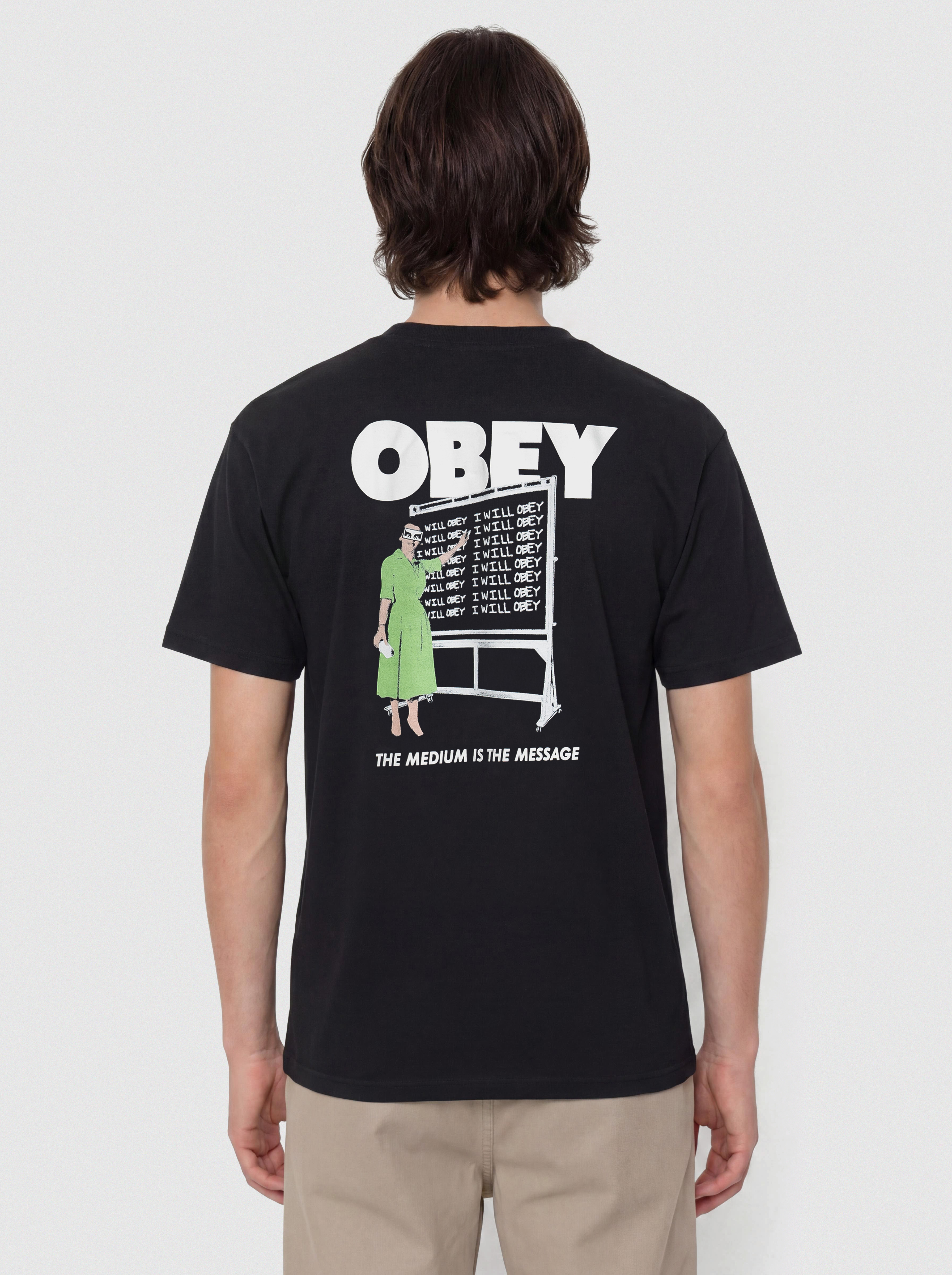 OBEY I Will Obey Póló (black)