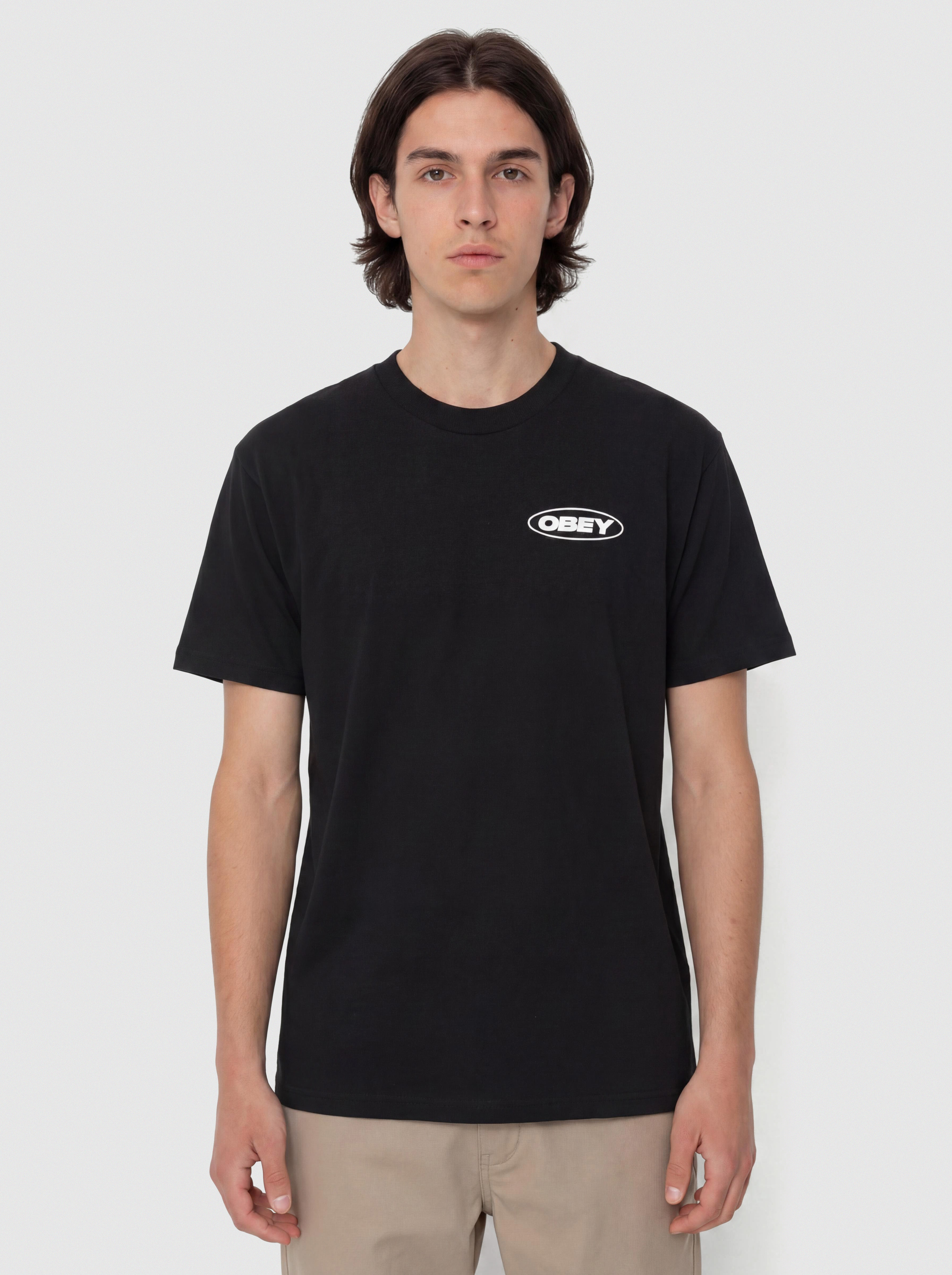 Póló OBEY Global Impact (black)
