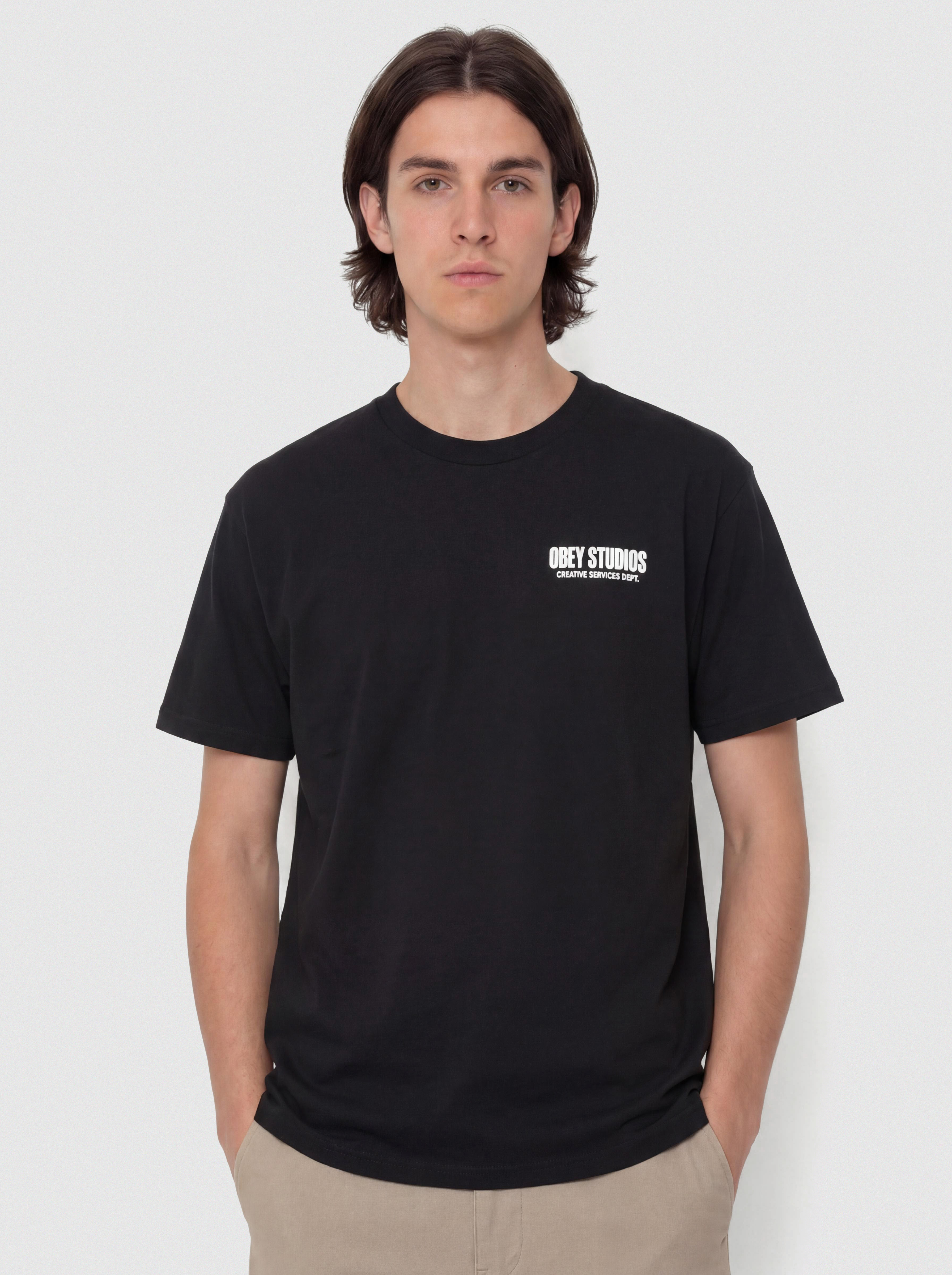 Pu00f3lu00f3 OBEY Creative Services Dept. (black)