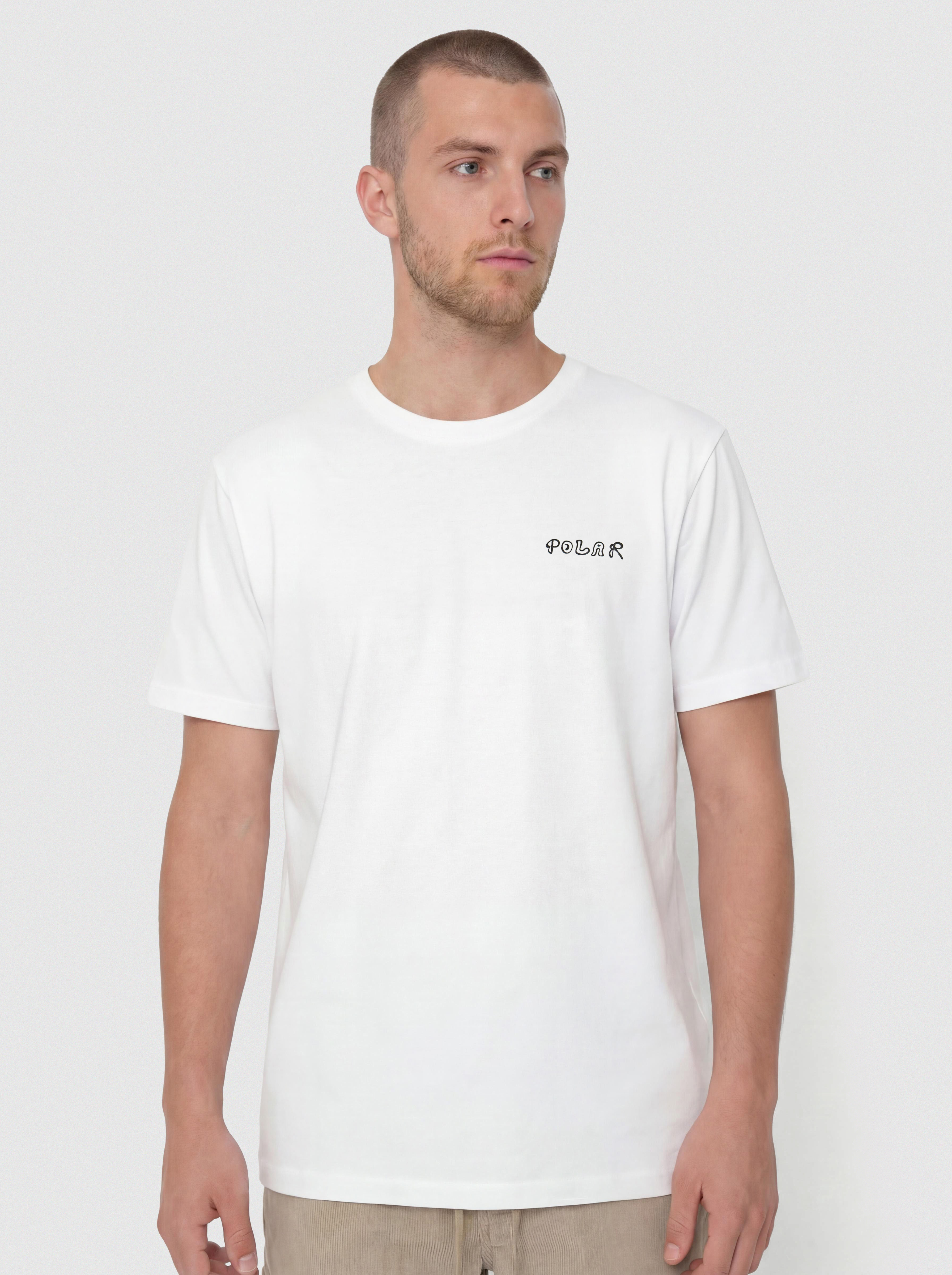 Póló Polar Skate 2 Guys (white)