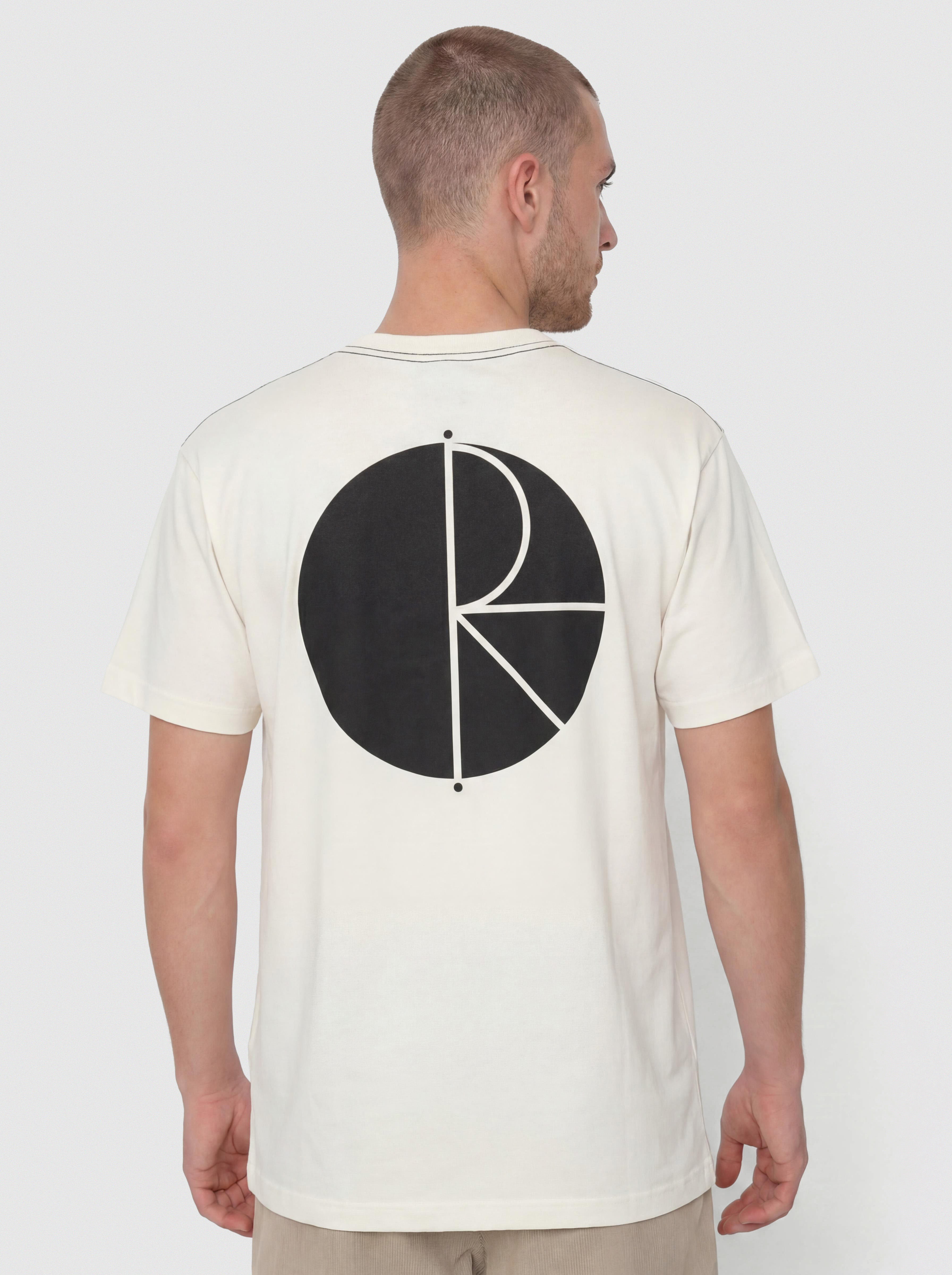 Póló Polar Skate Contrast Fill Logo (ivory/black)