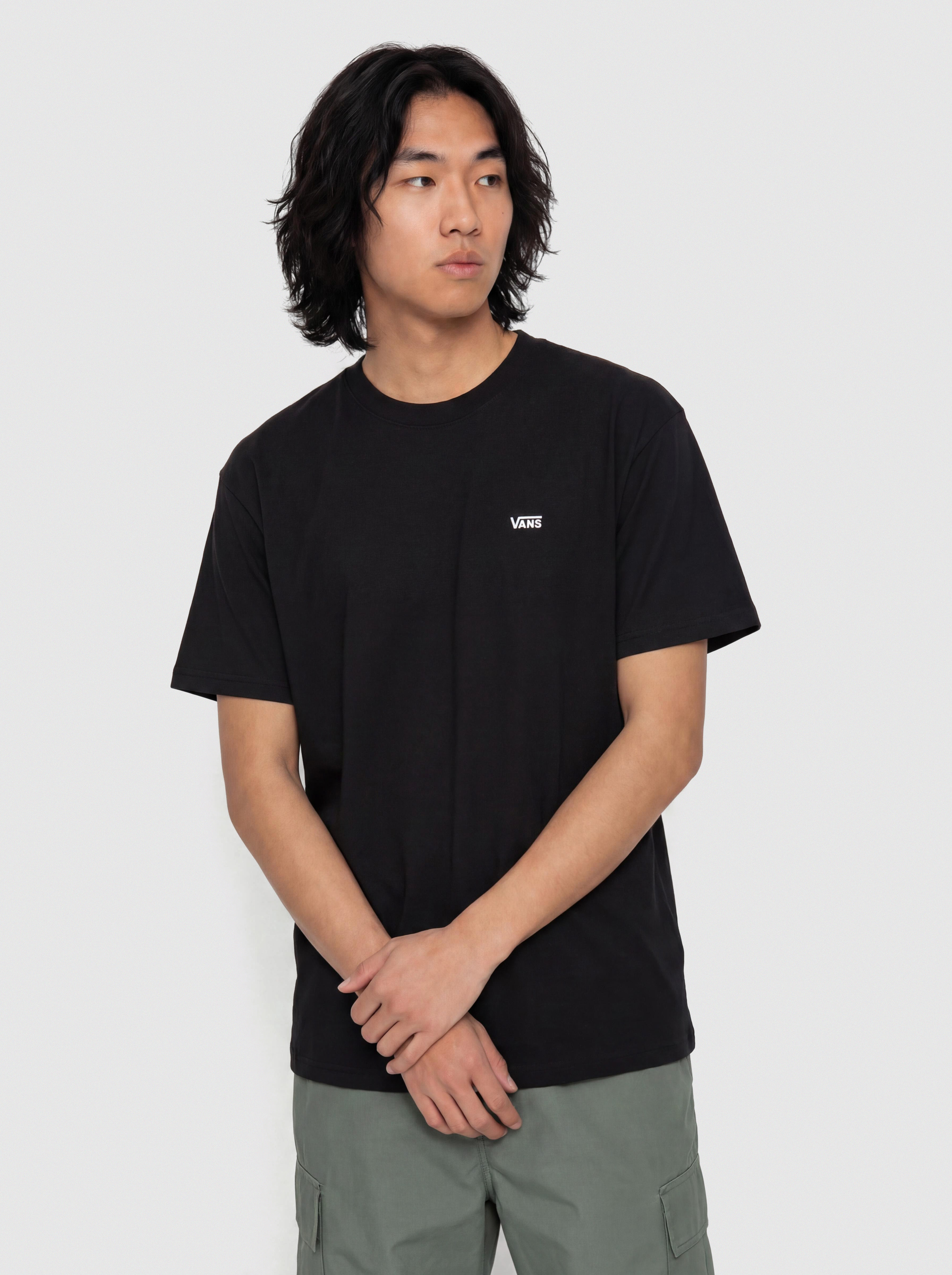 Vans Left Chest II Loose Pu00f3lu00f3 (black)
