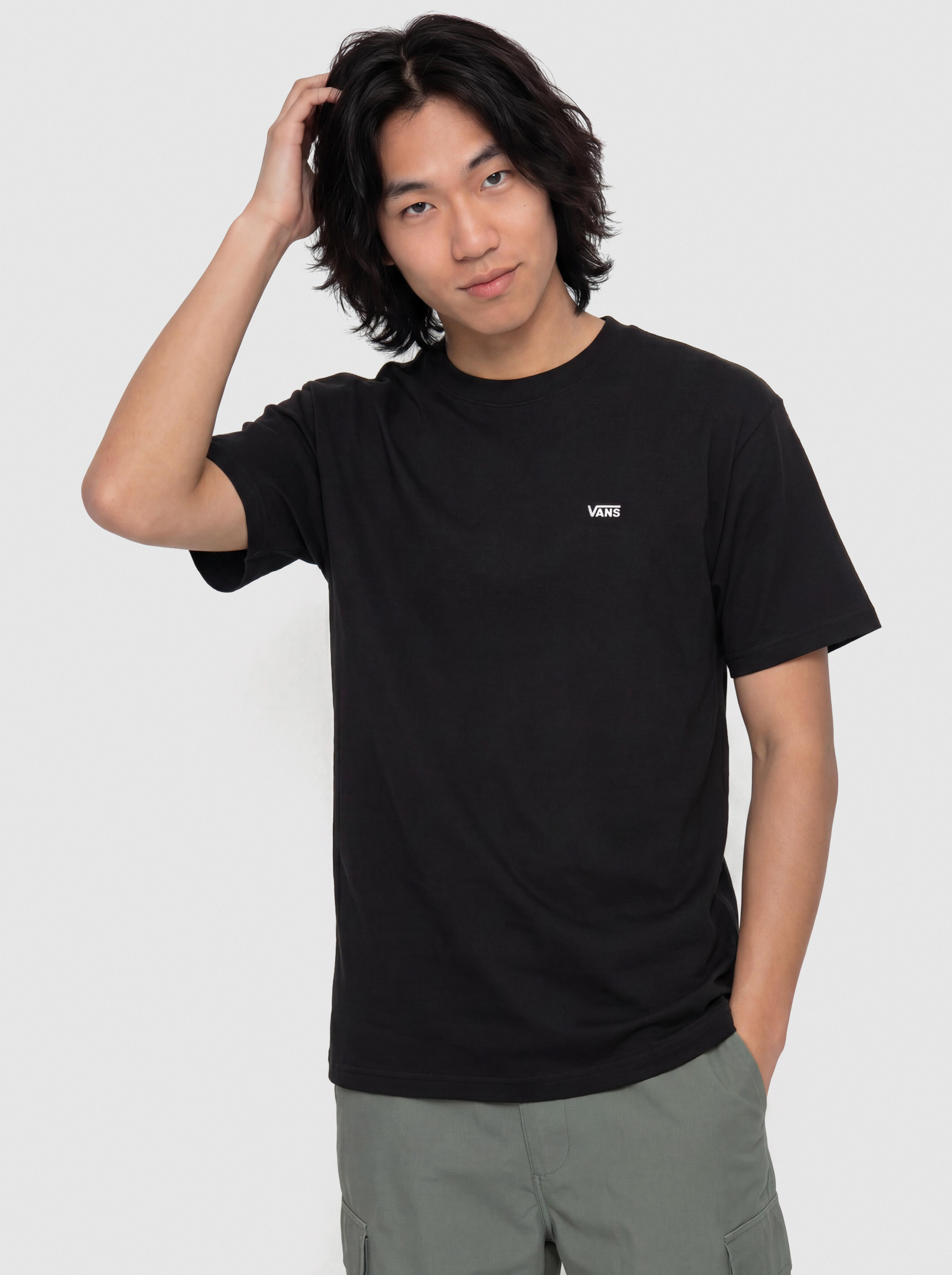 Vans Left Chest II Loose Póló (black)