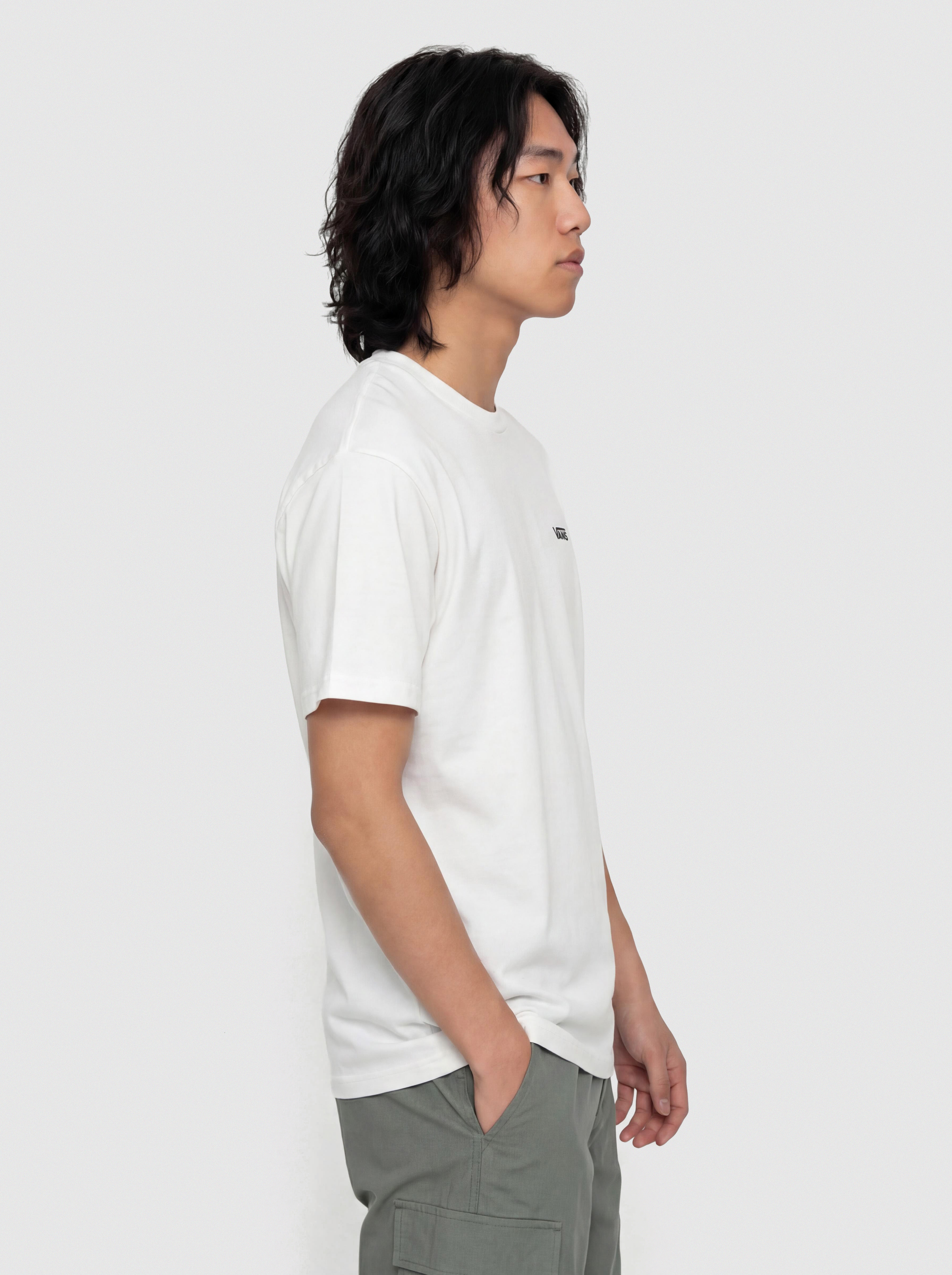 Póló Vans Left Chest II Loose (white)