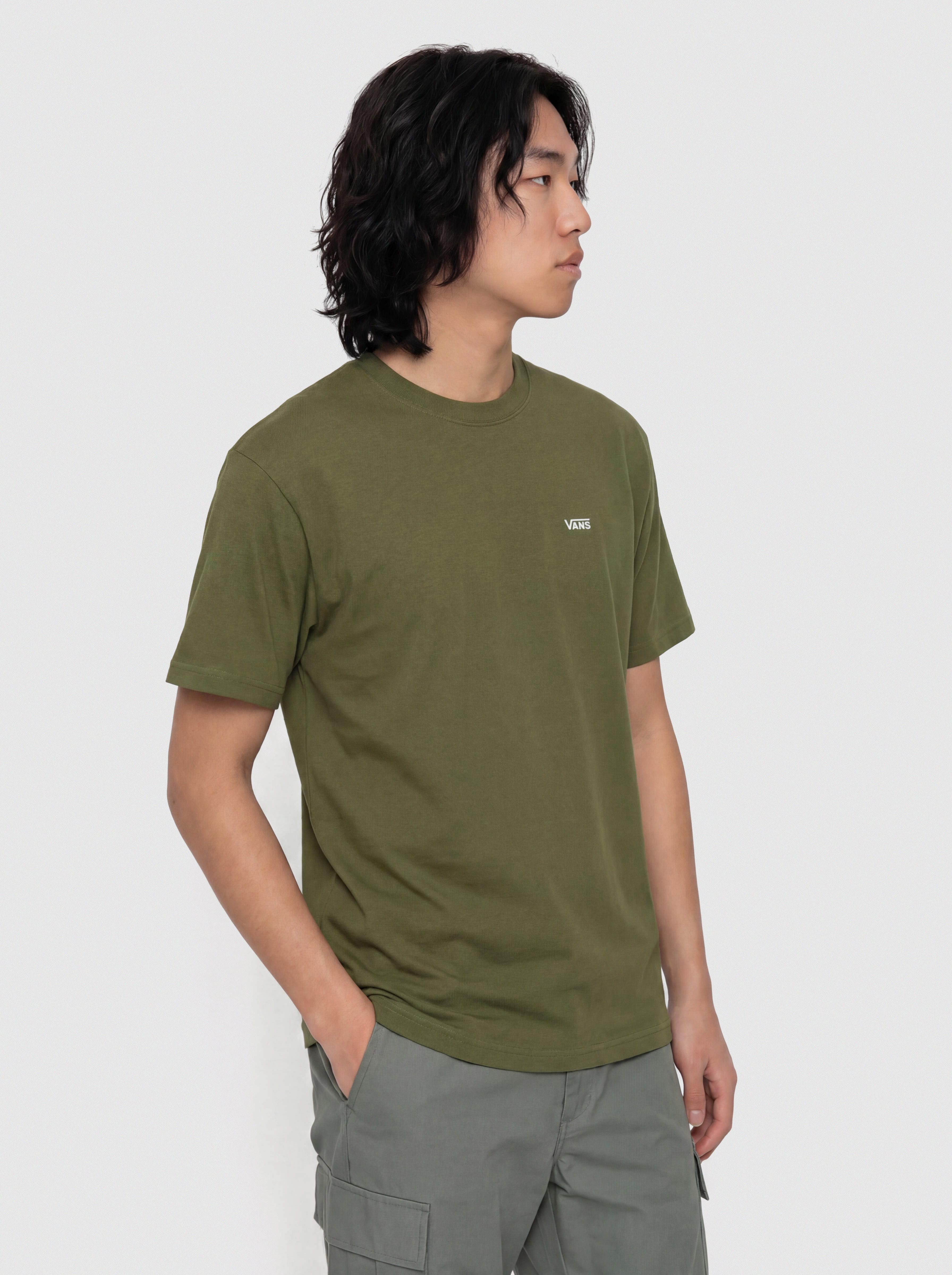 Vans Left Chest II Loose Póló (green balsam)