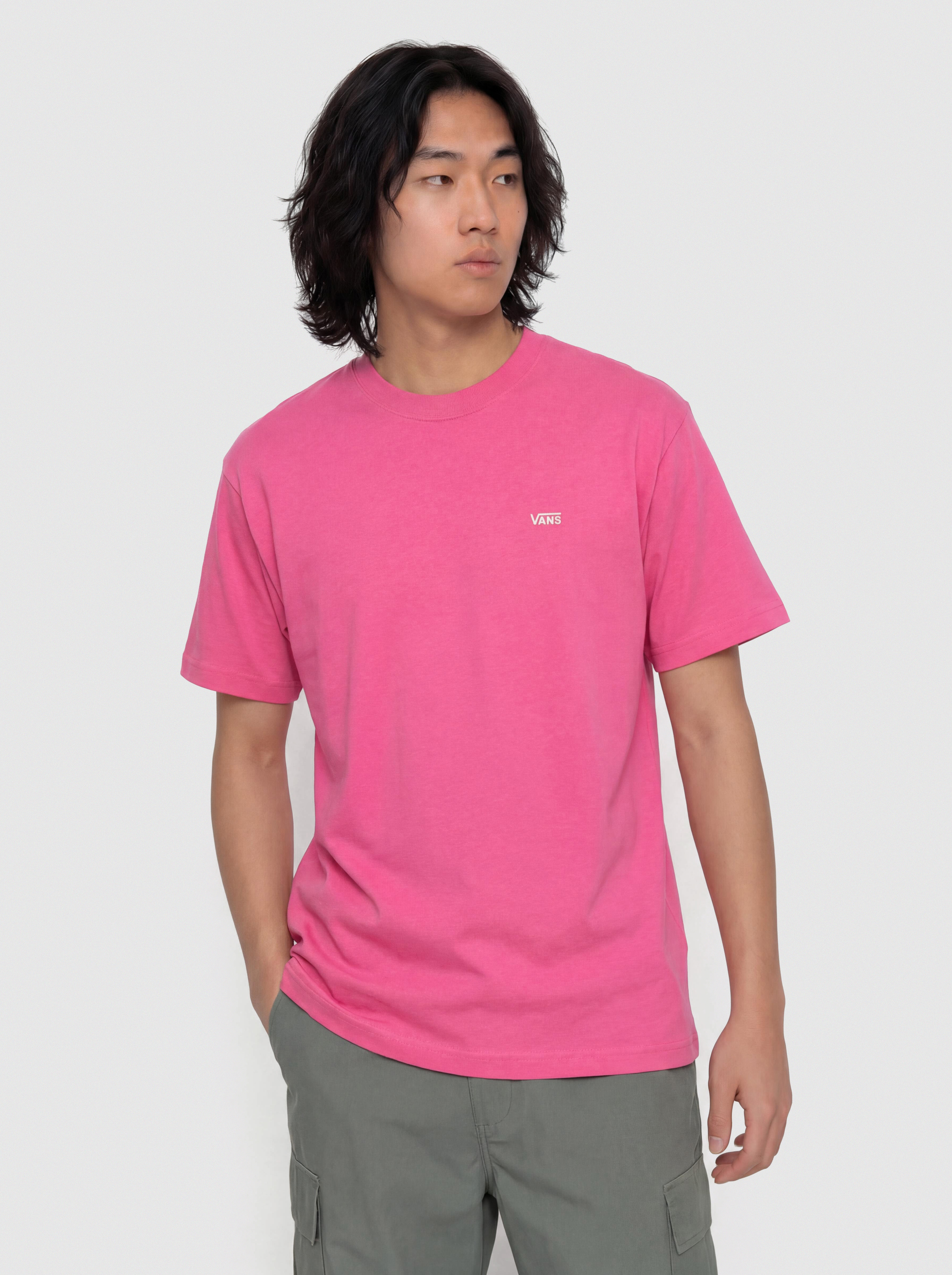 Vans Left Chest II Loose Póló (pink velvet)
