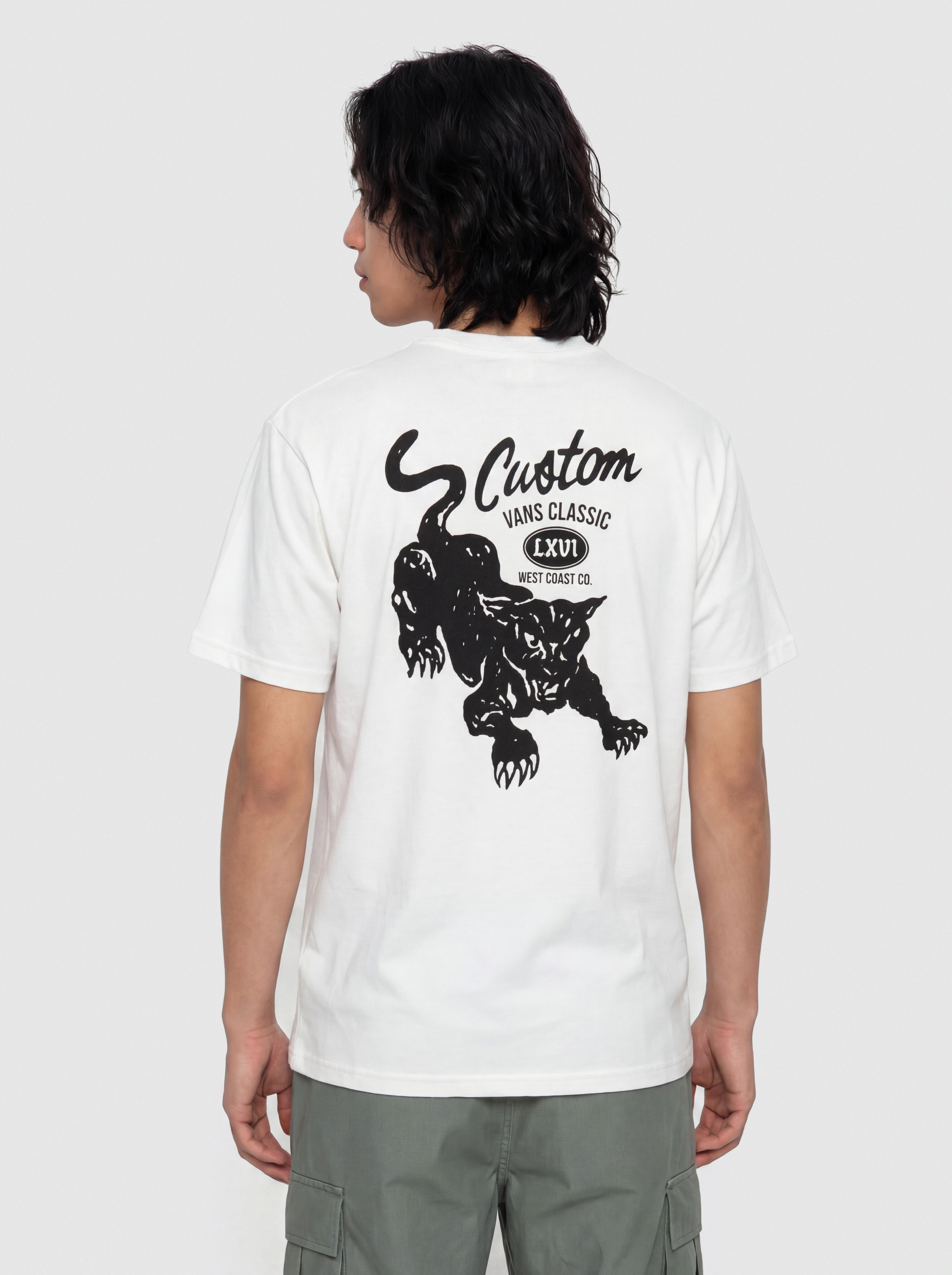 Póló Vans Custom Cat (white)