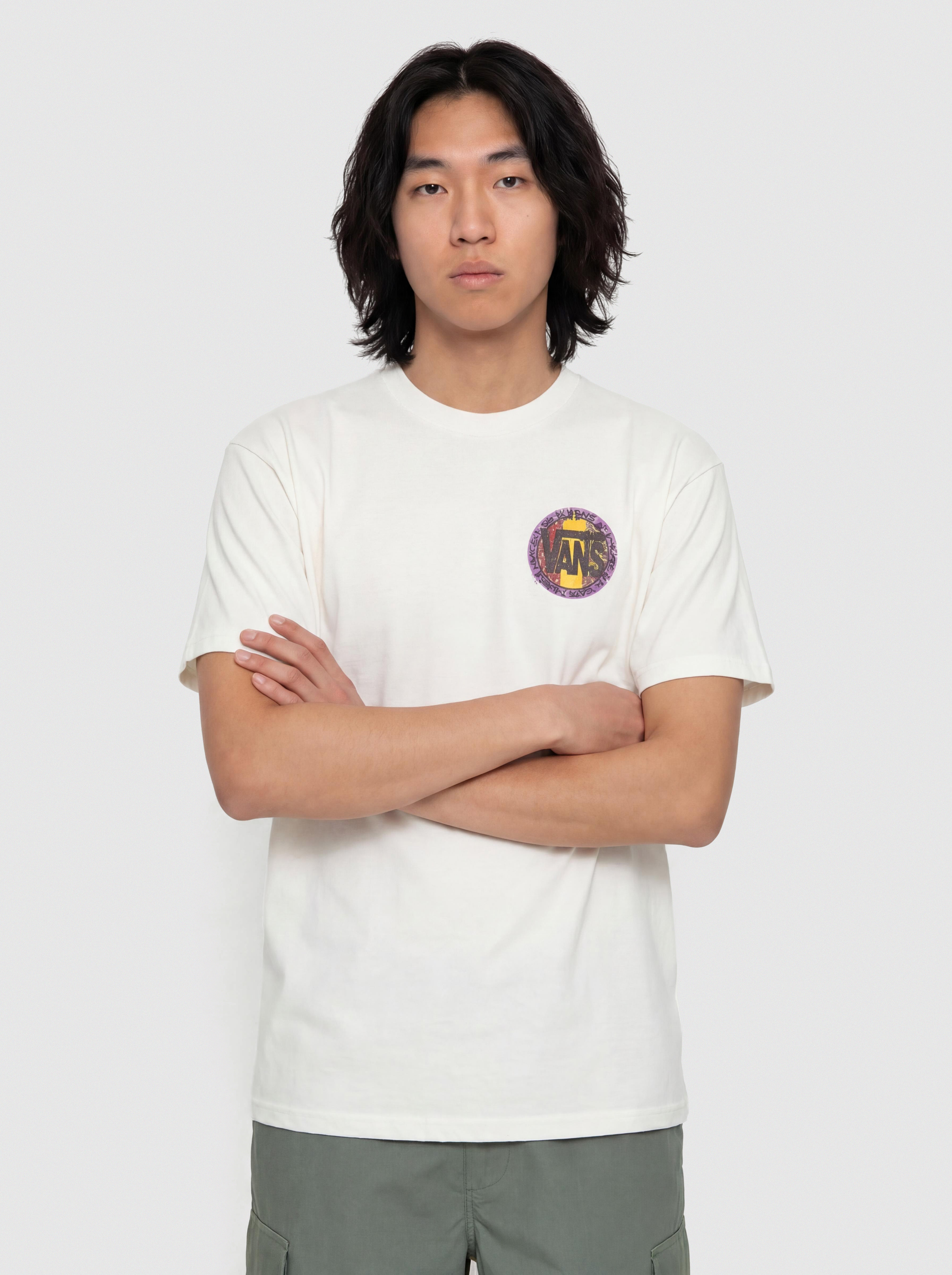Póló Vans Blotched Circle (marshmallow)