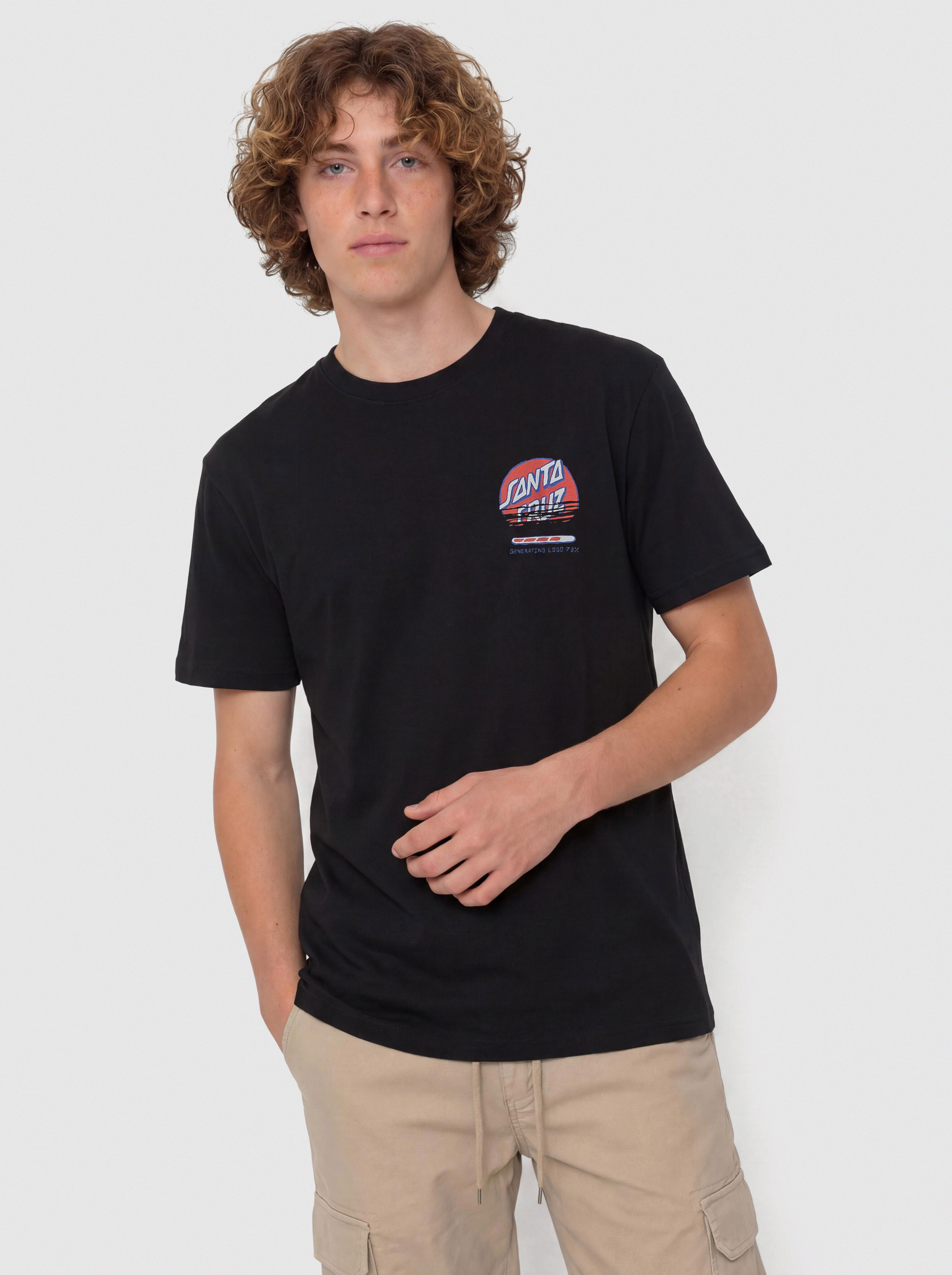 Póló Santa Cruz Self Destruct (black)