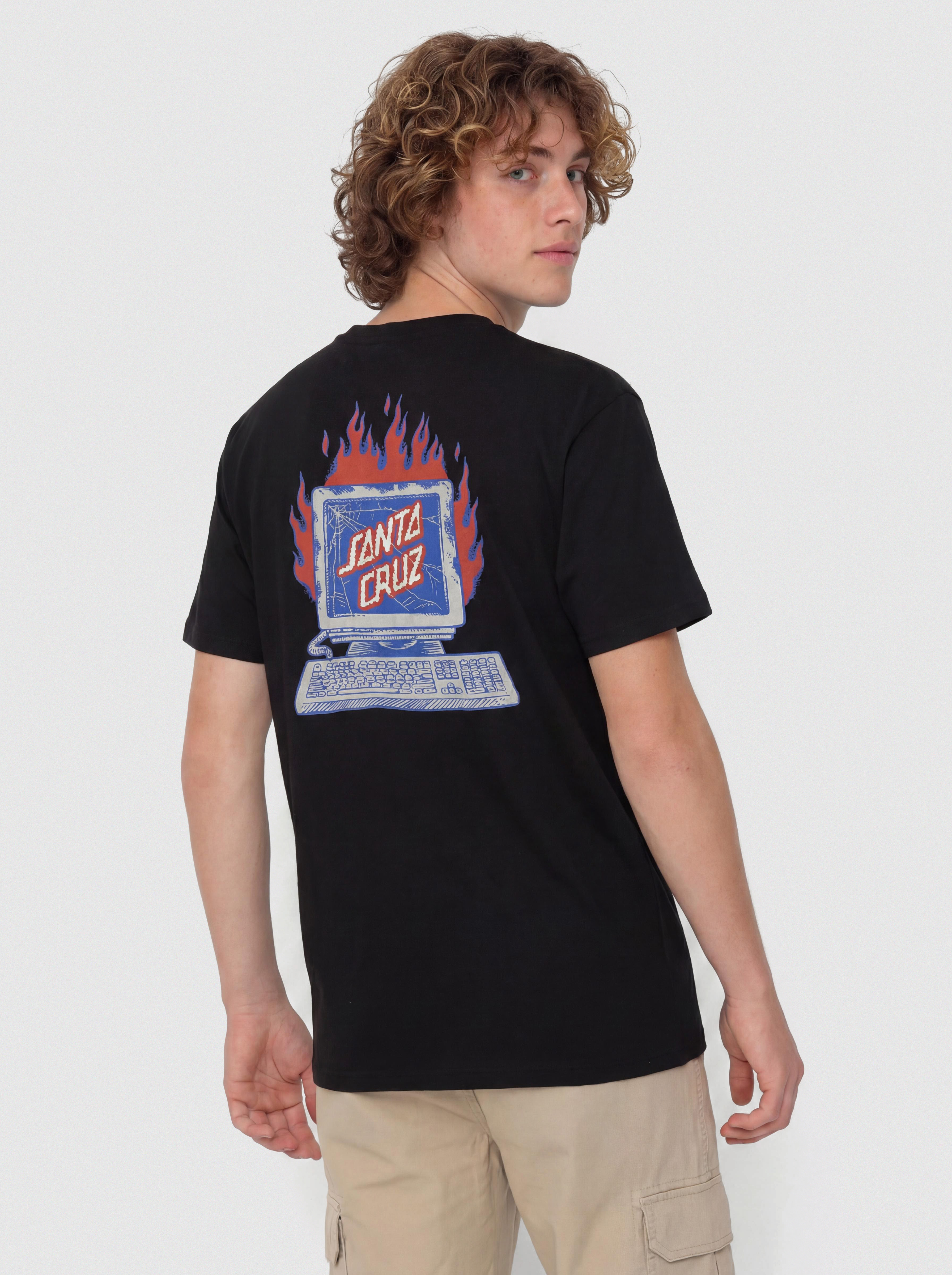 Póló Santa Cruz Self Destruct (black)